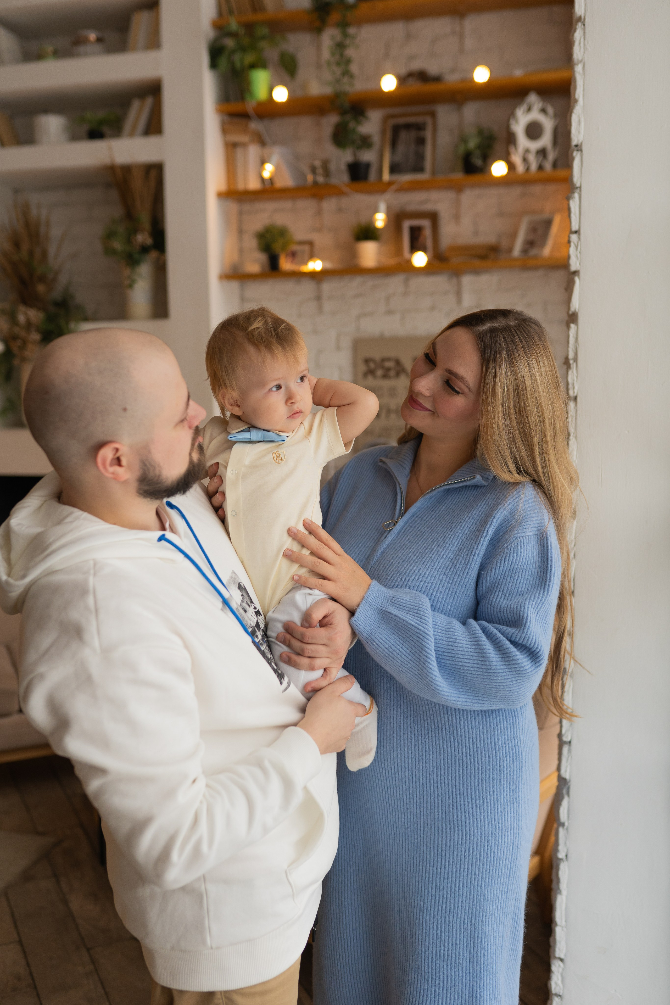 Ника, Влад и Илюша. Свадебный фотограф в Москве Анна Полушина