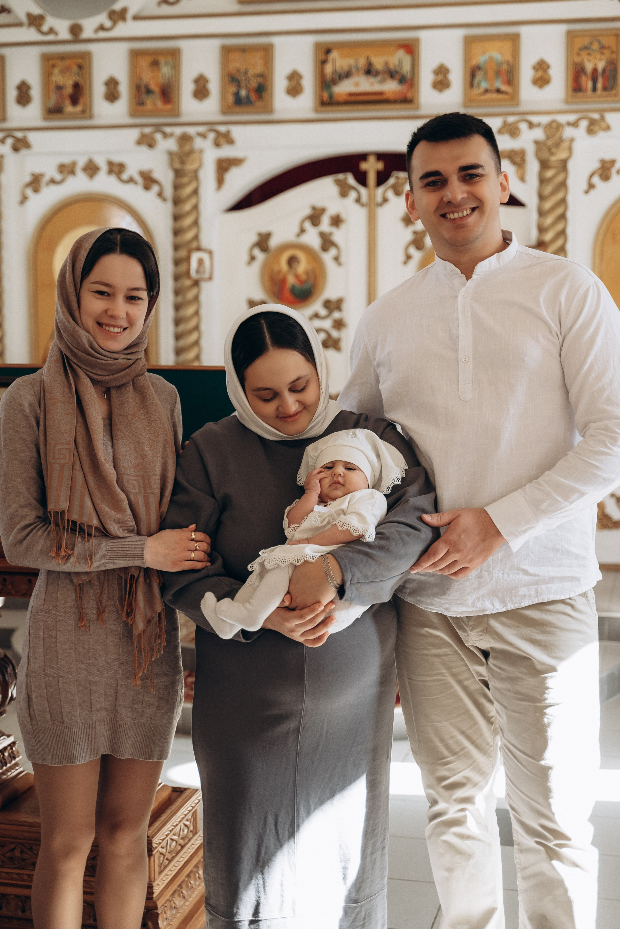 Крещение Радмилы. Семейный фотограф в Минске Дарья Дреко