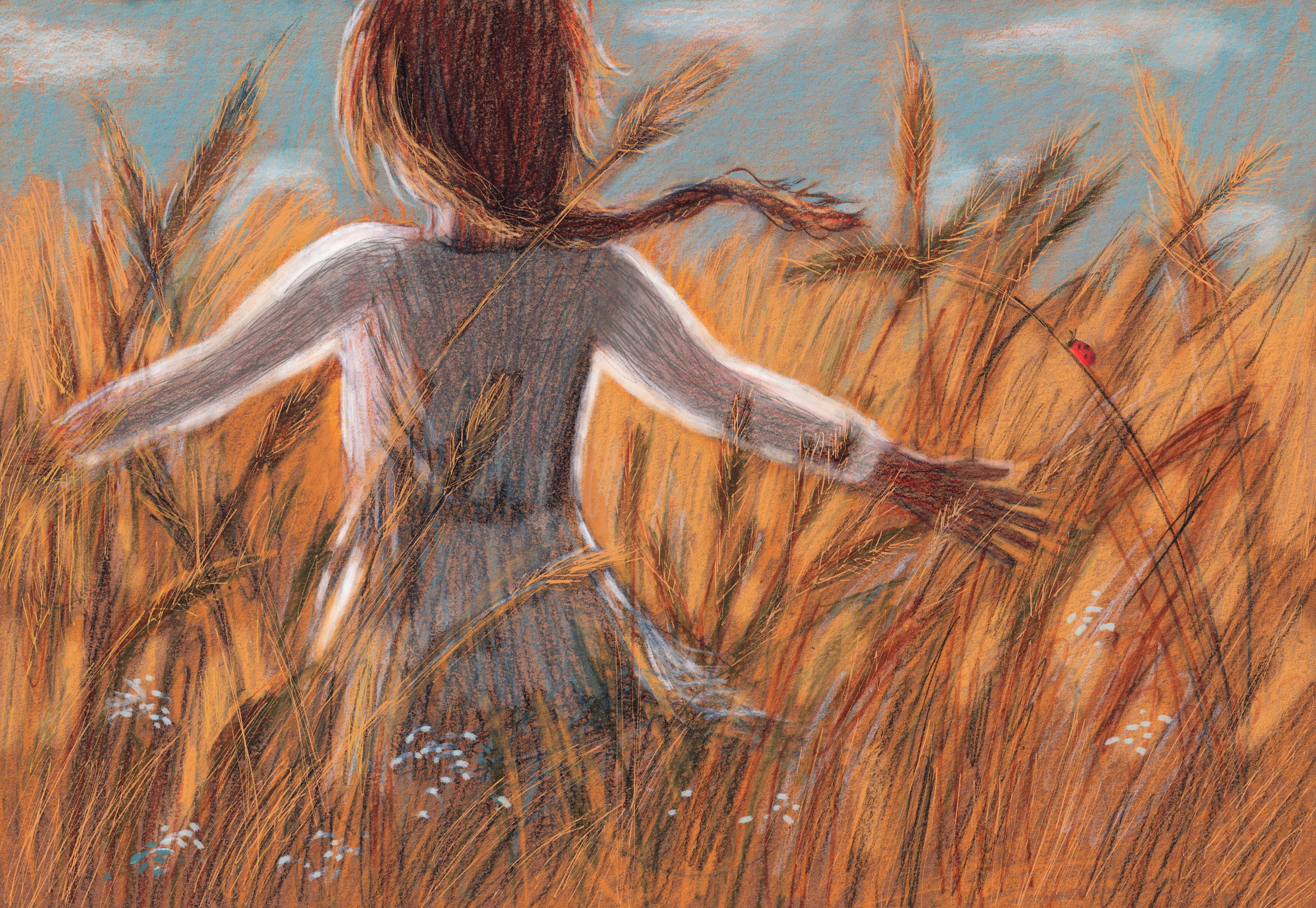 «Таинственный серый» книга Екатерины Мартиновской. Художник Карина Милосердова