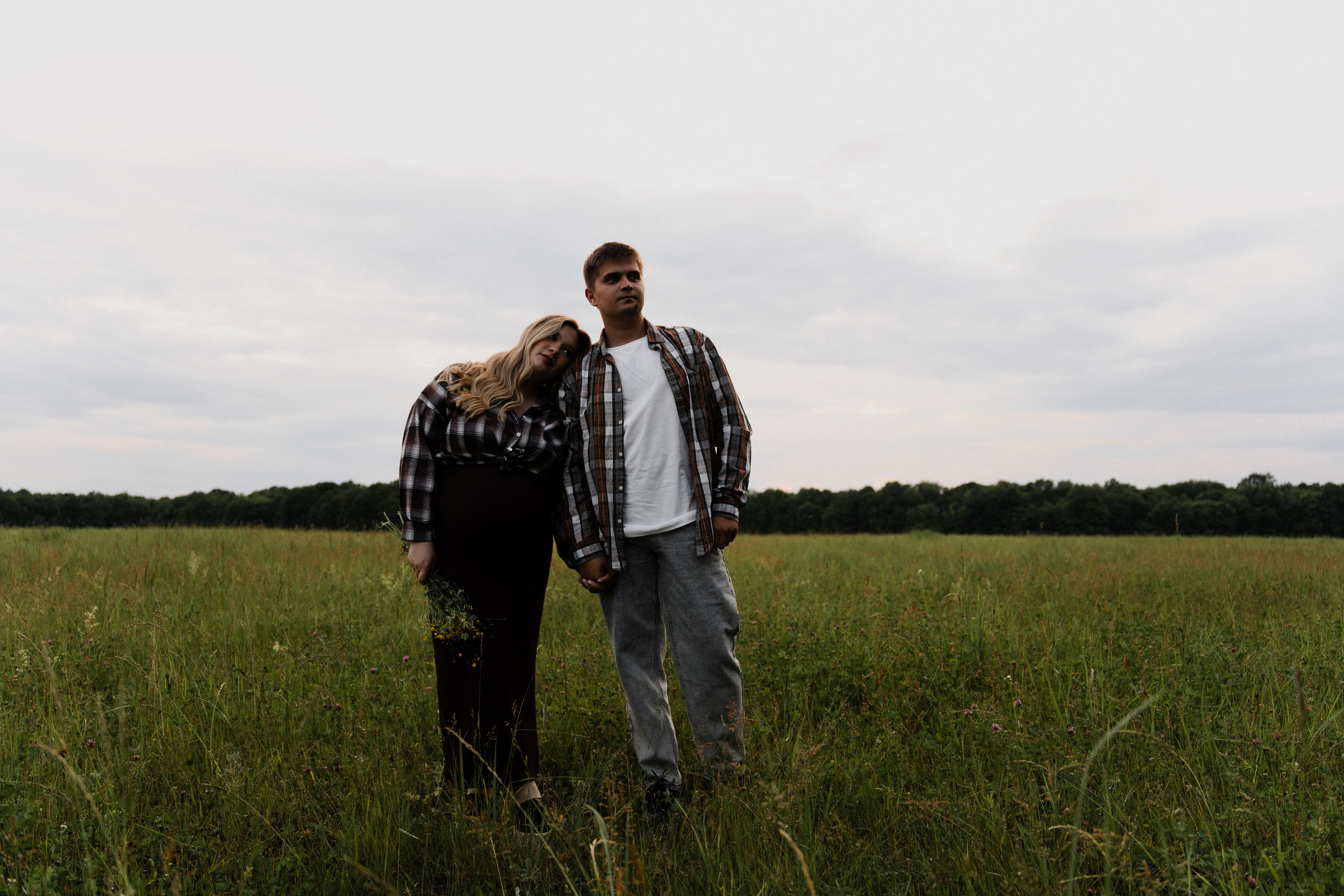 Парная съемка на природе