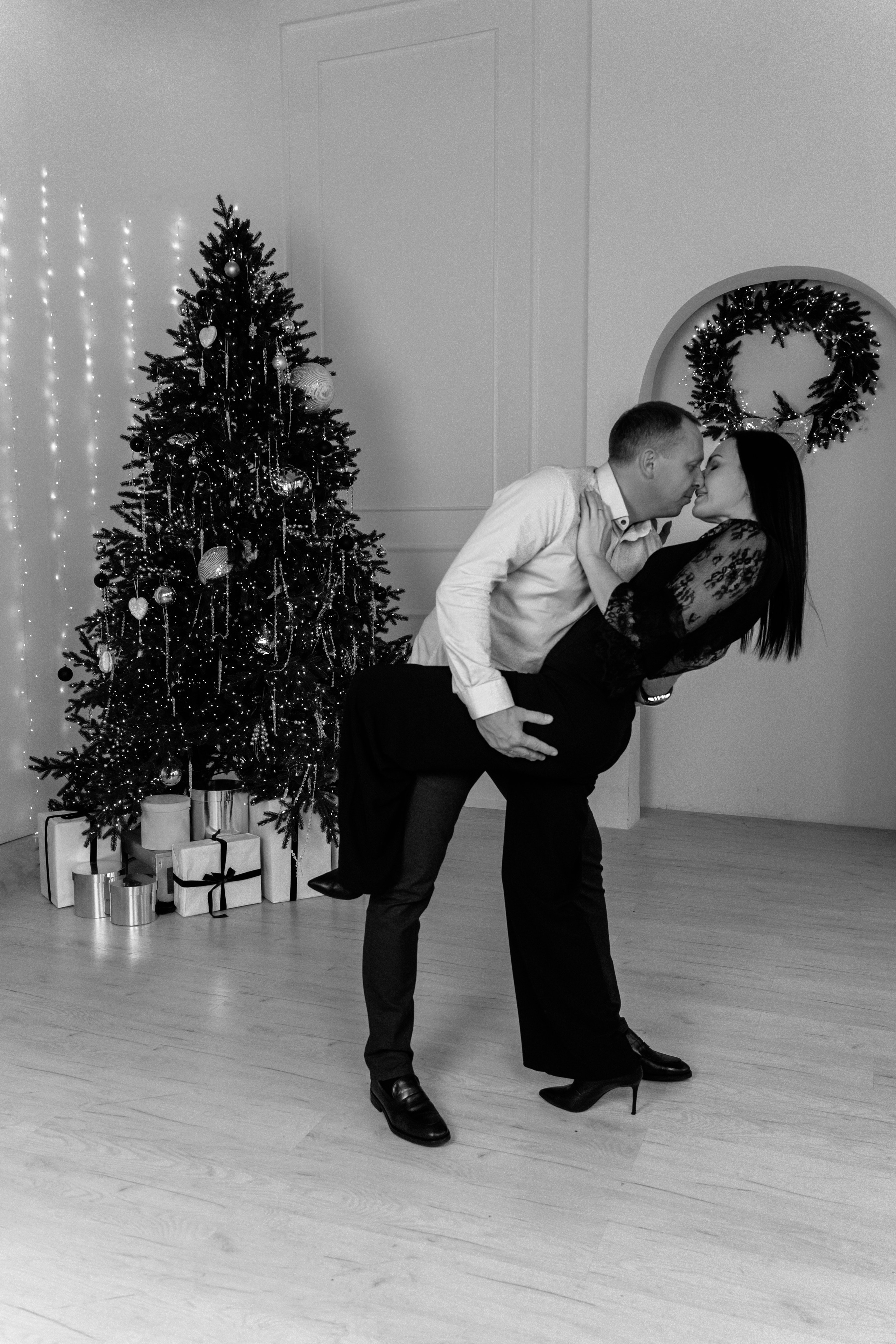 Новогодняя семейная история. Ваш семейный фотограф в Минске — Вика Трегубова