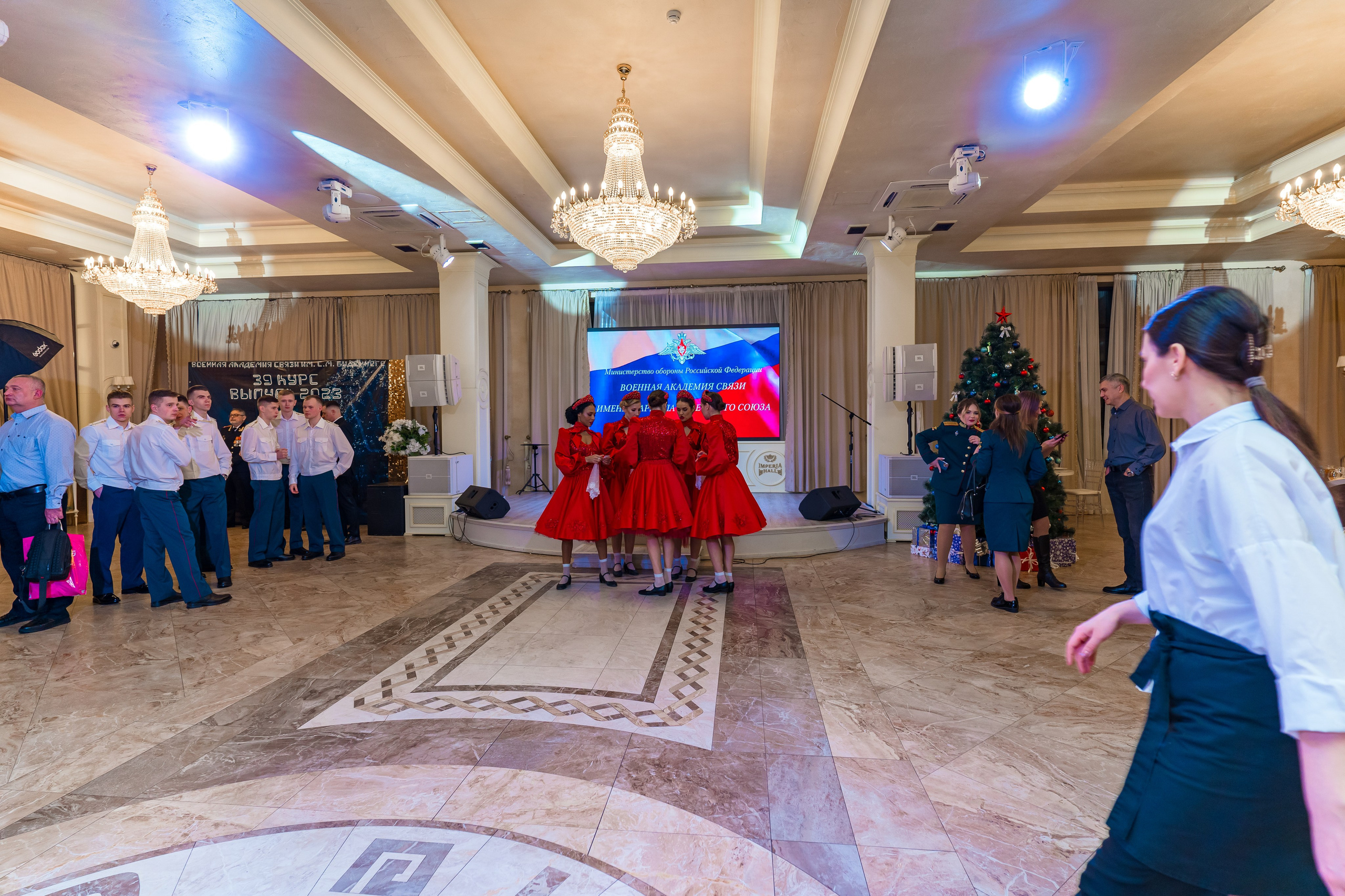 Фотосъемка выпуска военной академии и вручение дипломов