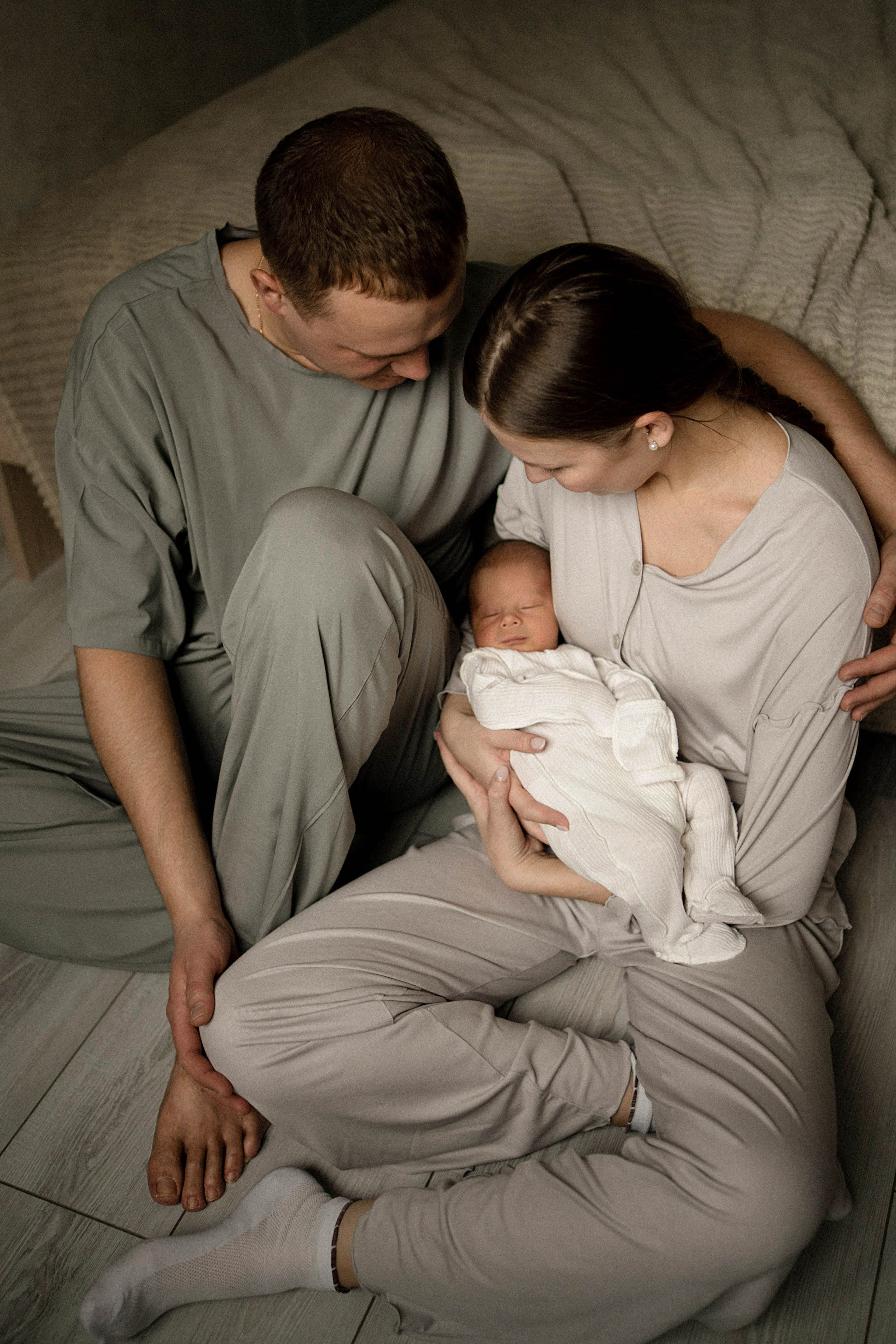 Артем, Алина и Илюша (домашняя съемка). Фотограф в Иркутске