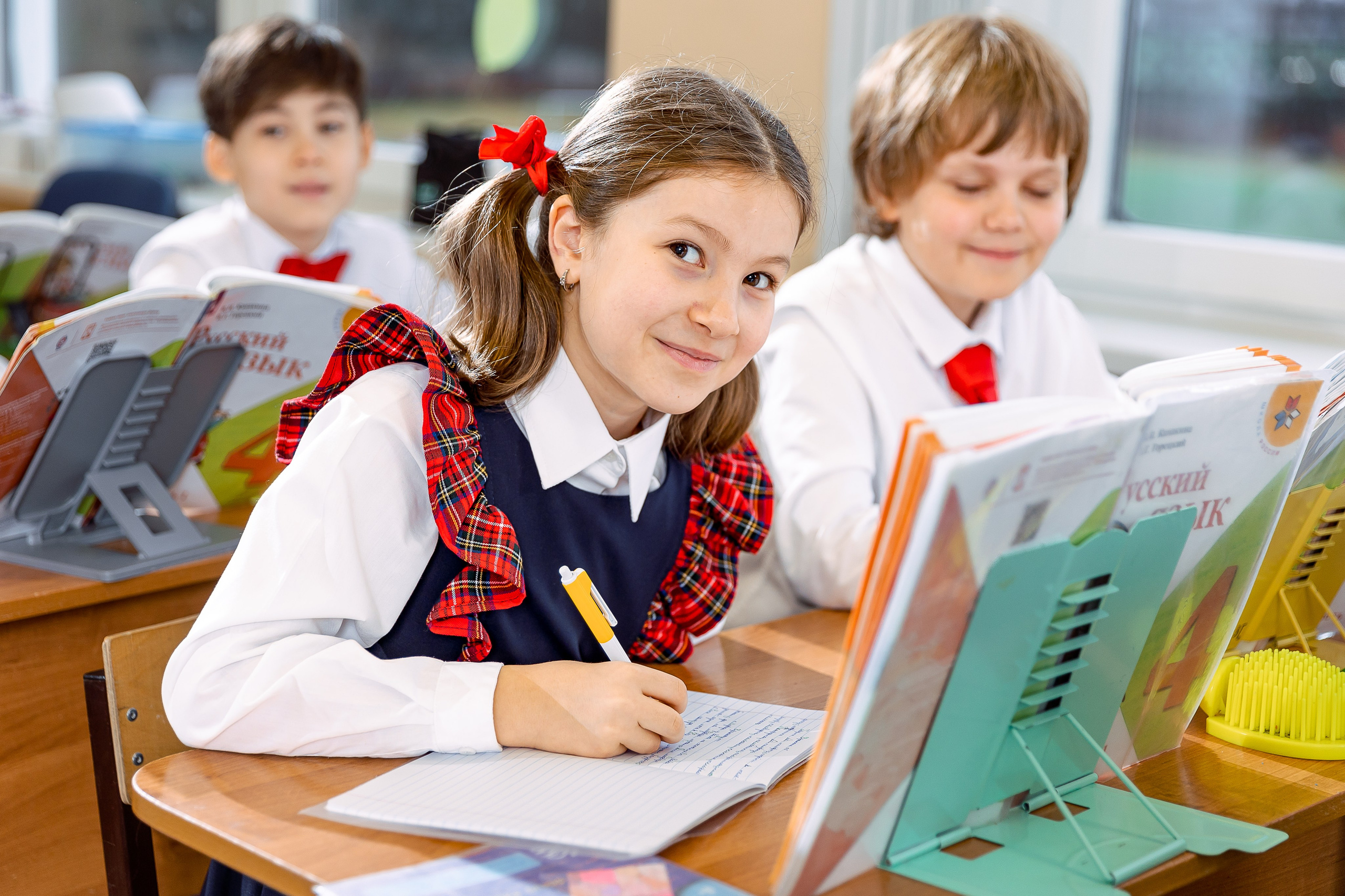 Репортаж на уроках. Семейный и детский фотограф Комина Елена, Власиха, Одинцово