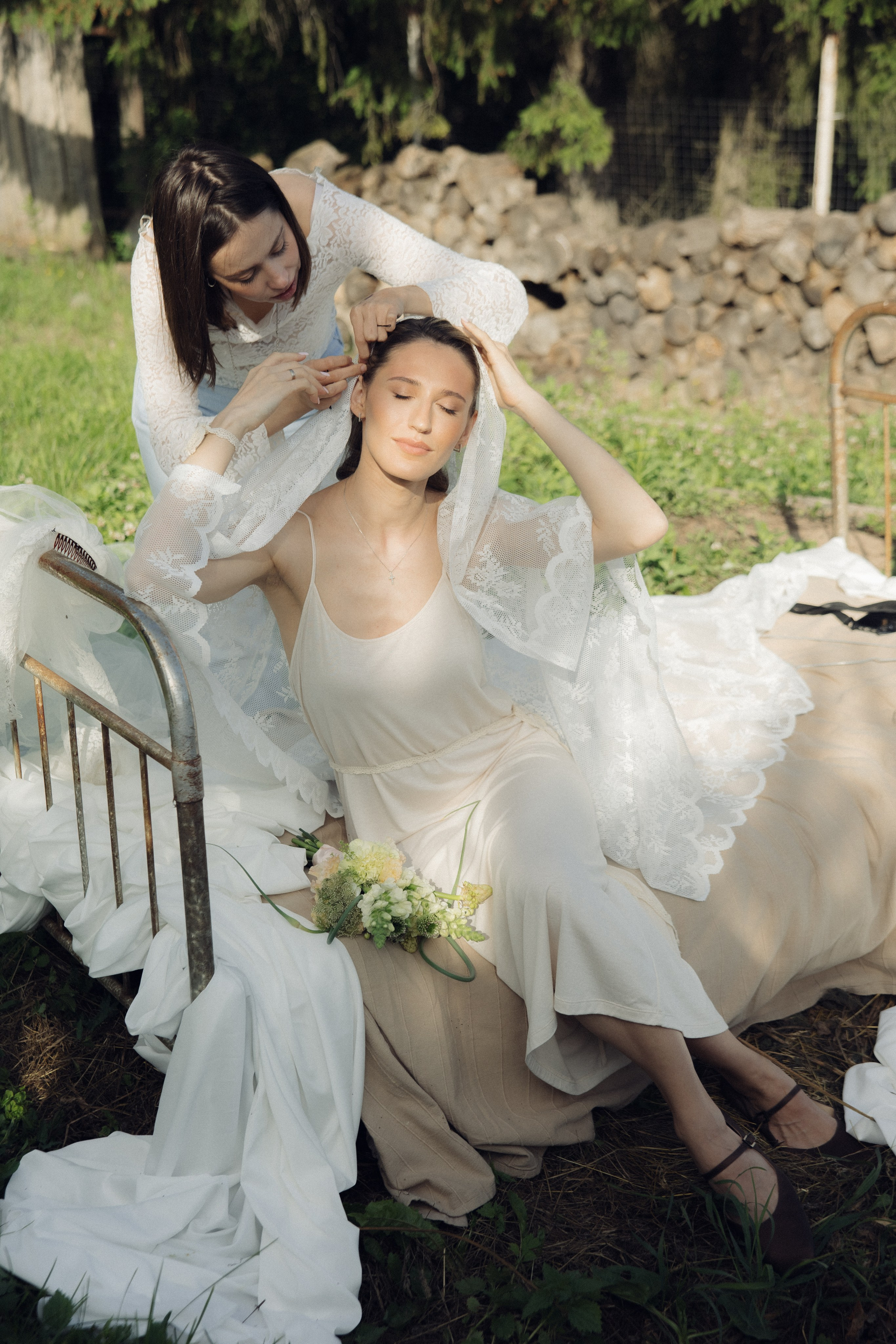 Диана и Саша, свадьба на даче. Фотограф любви в городе Казань