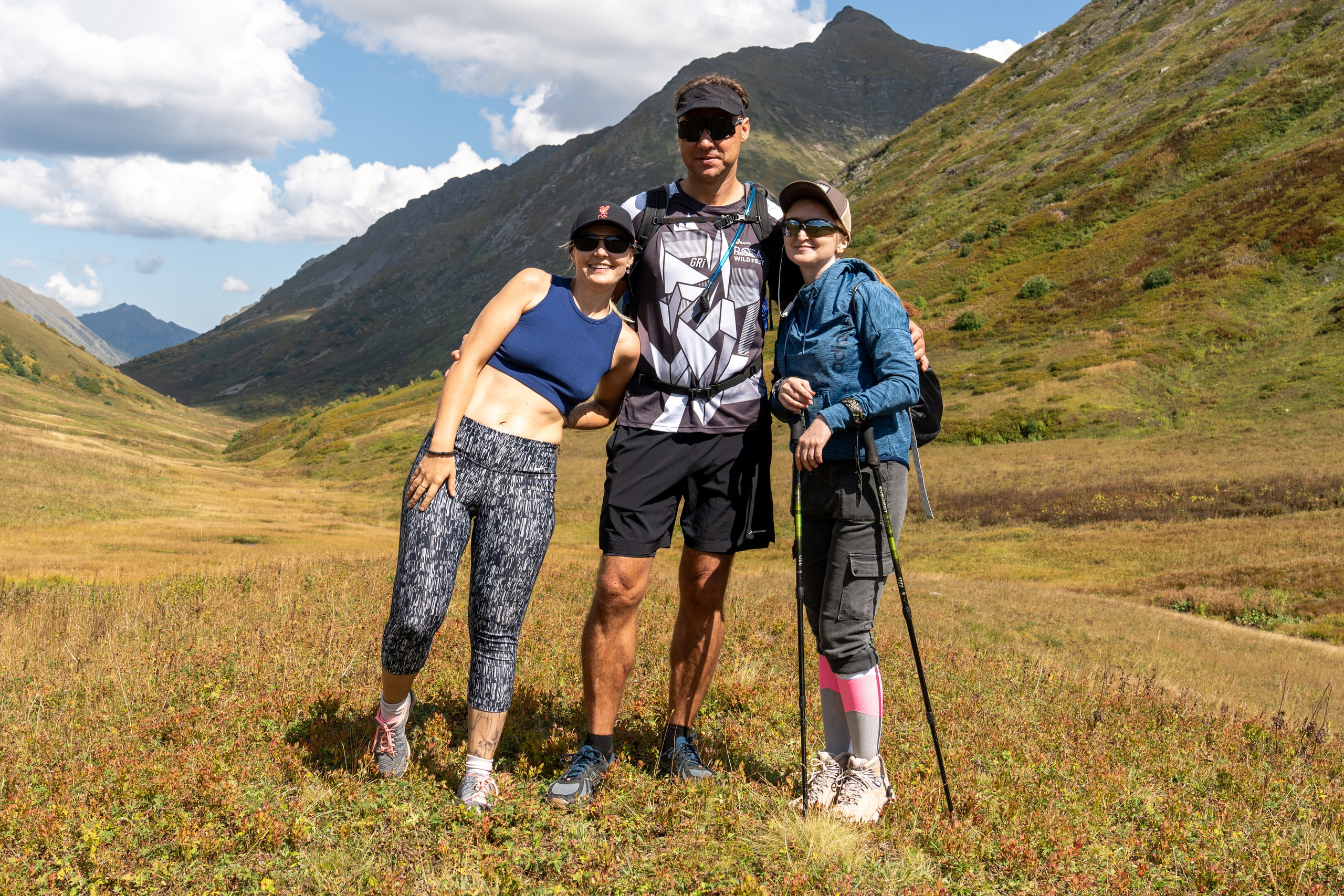 Поход для профсоюза курорта «Газпром Поляна» на Бзерпинский карниз. Репортажный фотограф в Красной Поляне и Сочи Павлюченко Екатерина