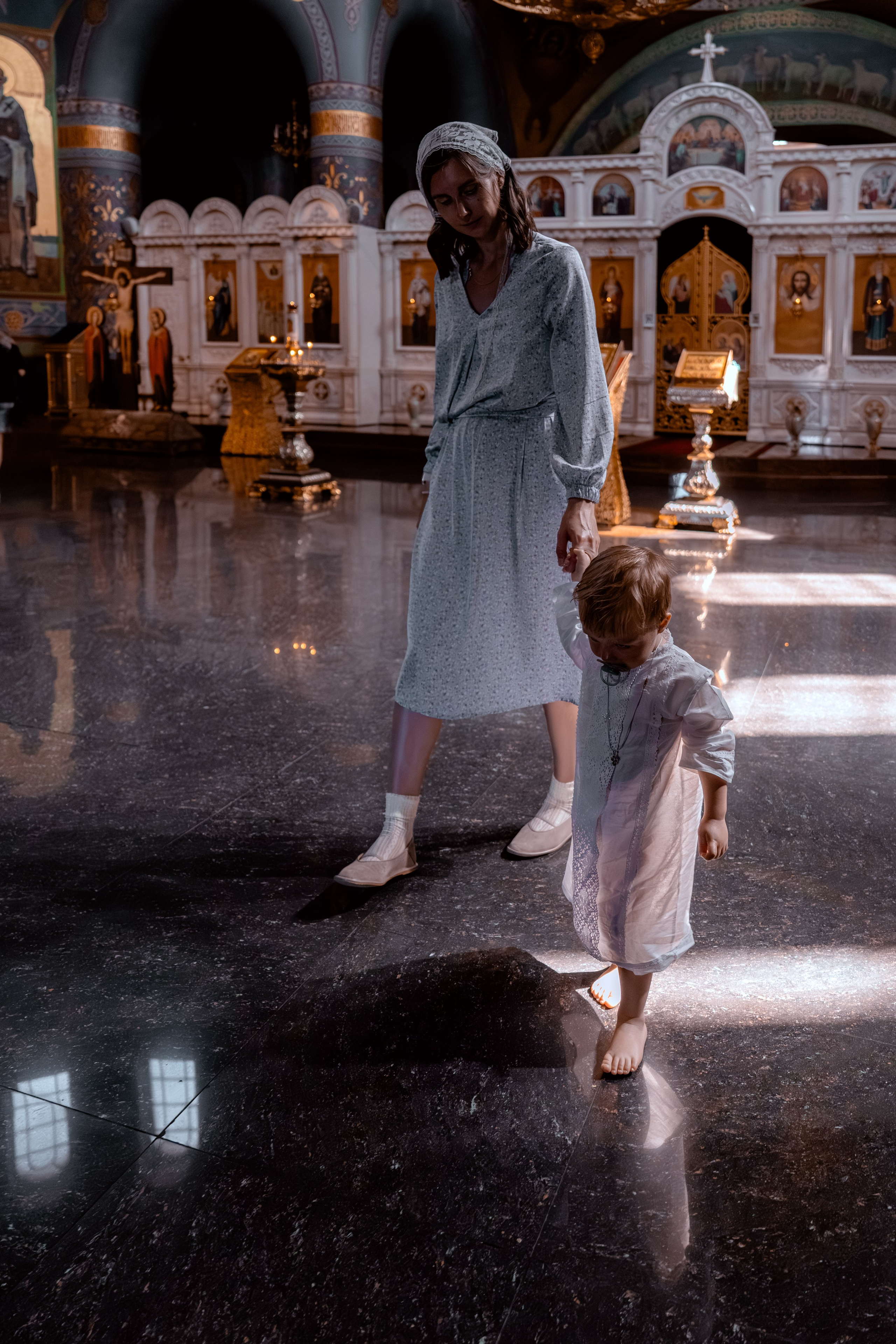 Крещение Матвея. Репортажный фотограф в Красной Поляне и Сочи Павлюченко Екатерина