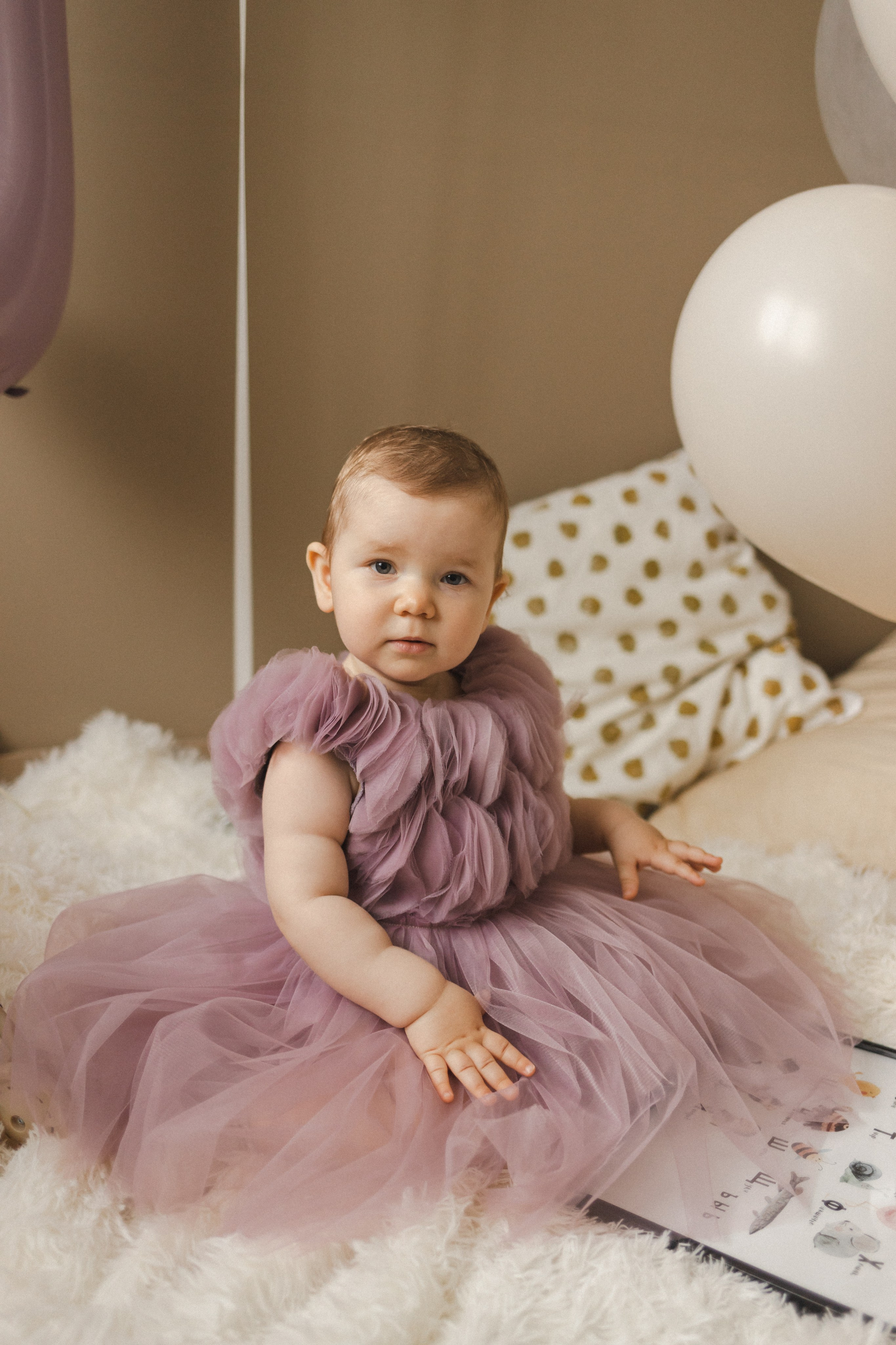 Аглае 1 годик. Семейный фотограф в Москве