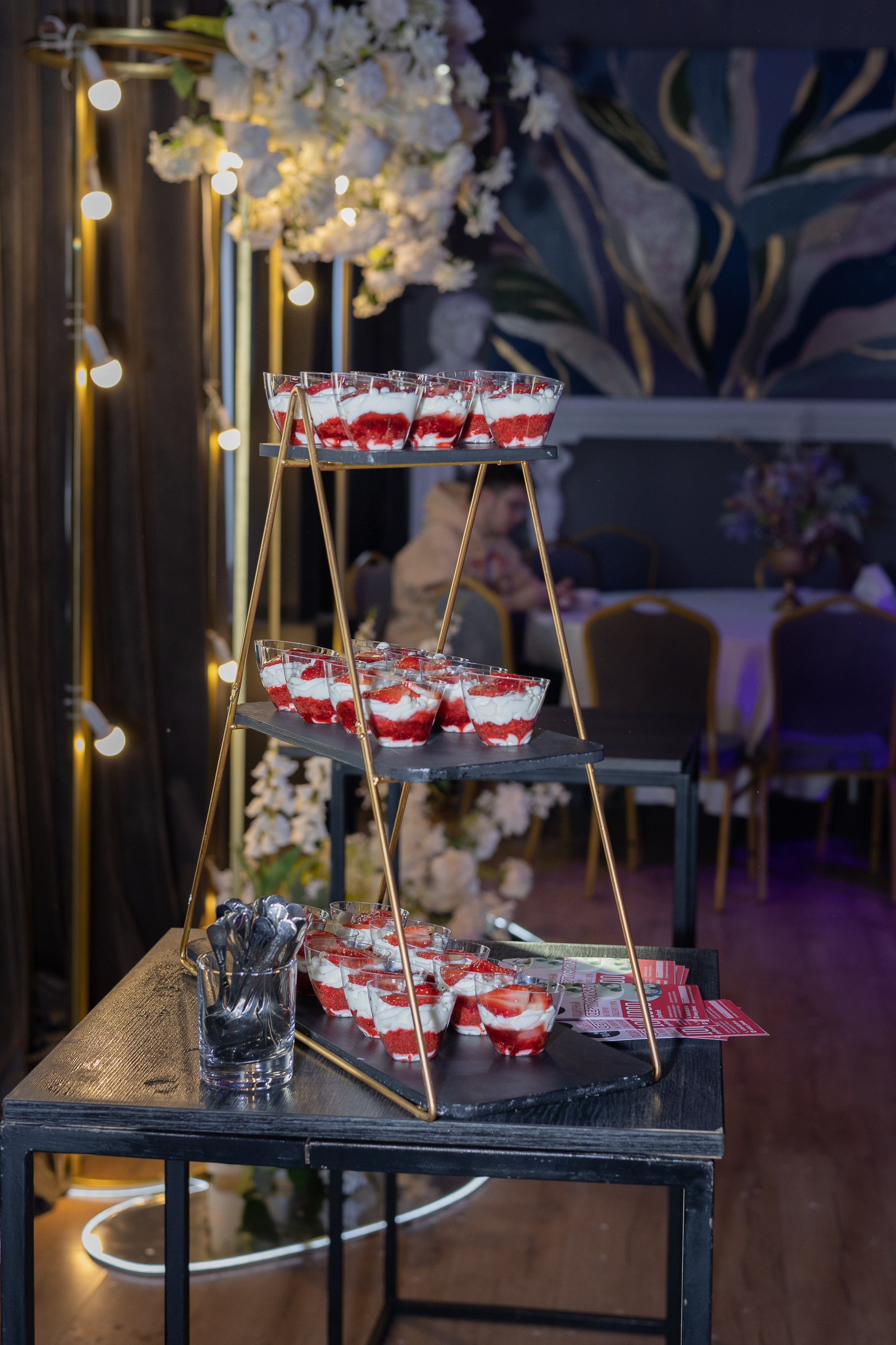 Свадебное чаепитие для молодоженов