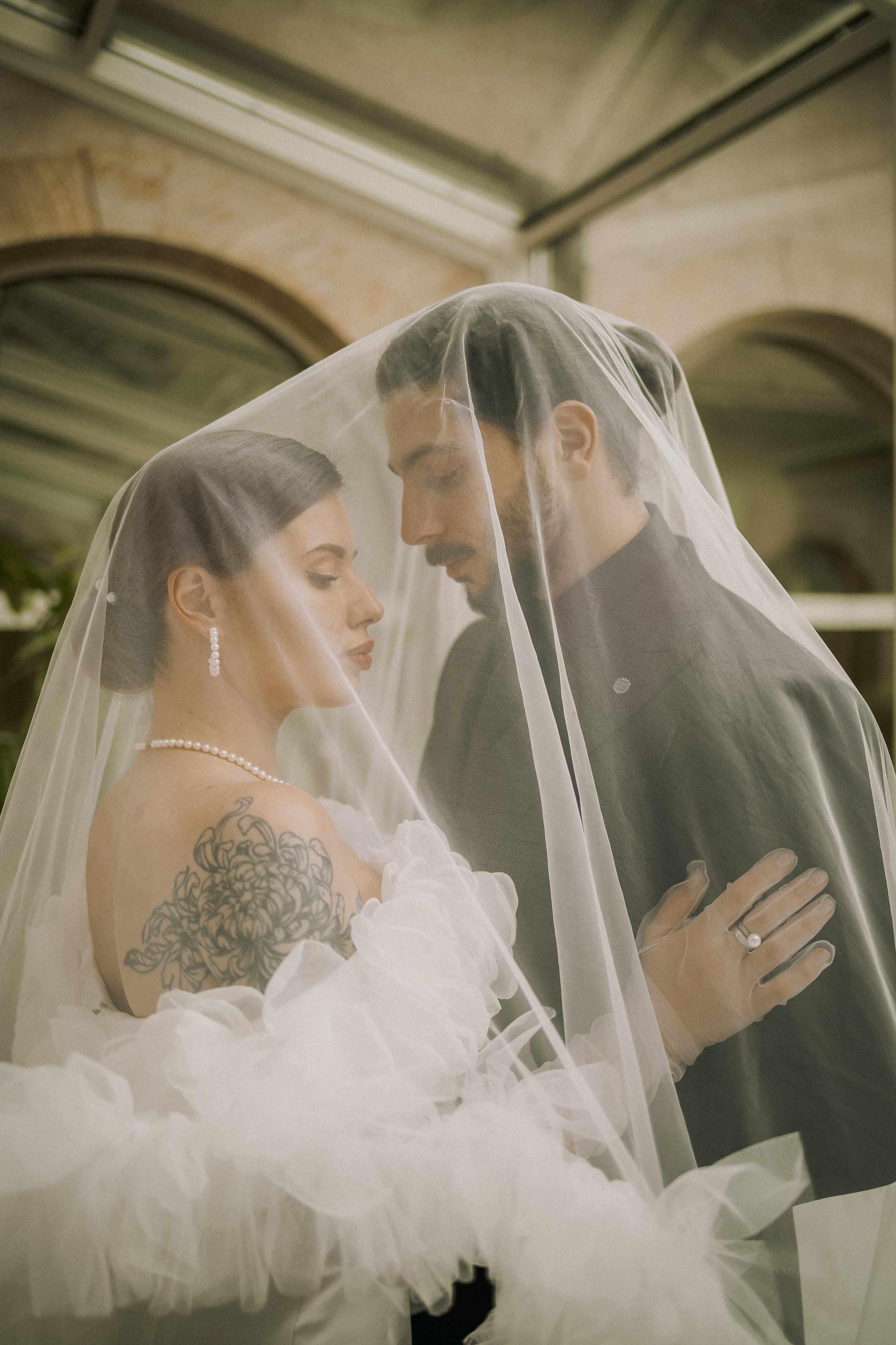 Аль-Барр и Наташа. Невероятная история. Свадебная фотография. Арина Рубах