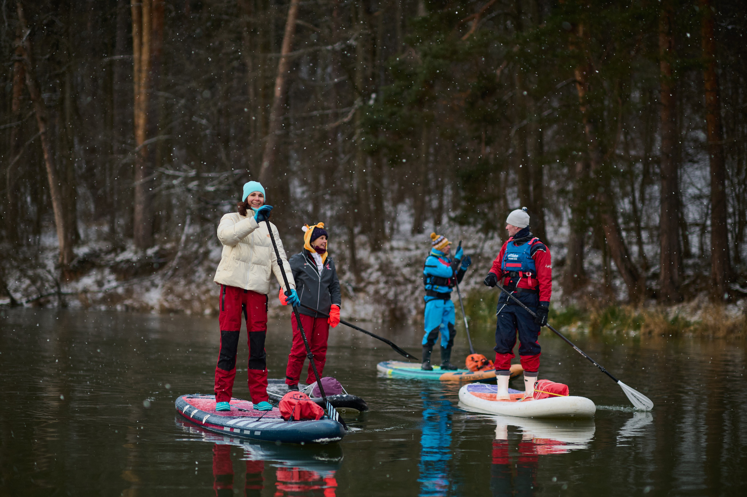 Начало зимы р. Лопасня. Главная