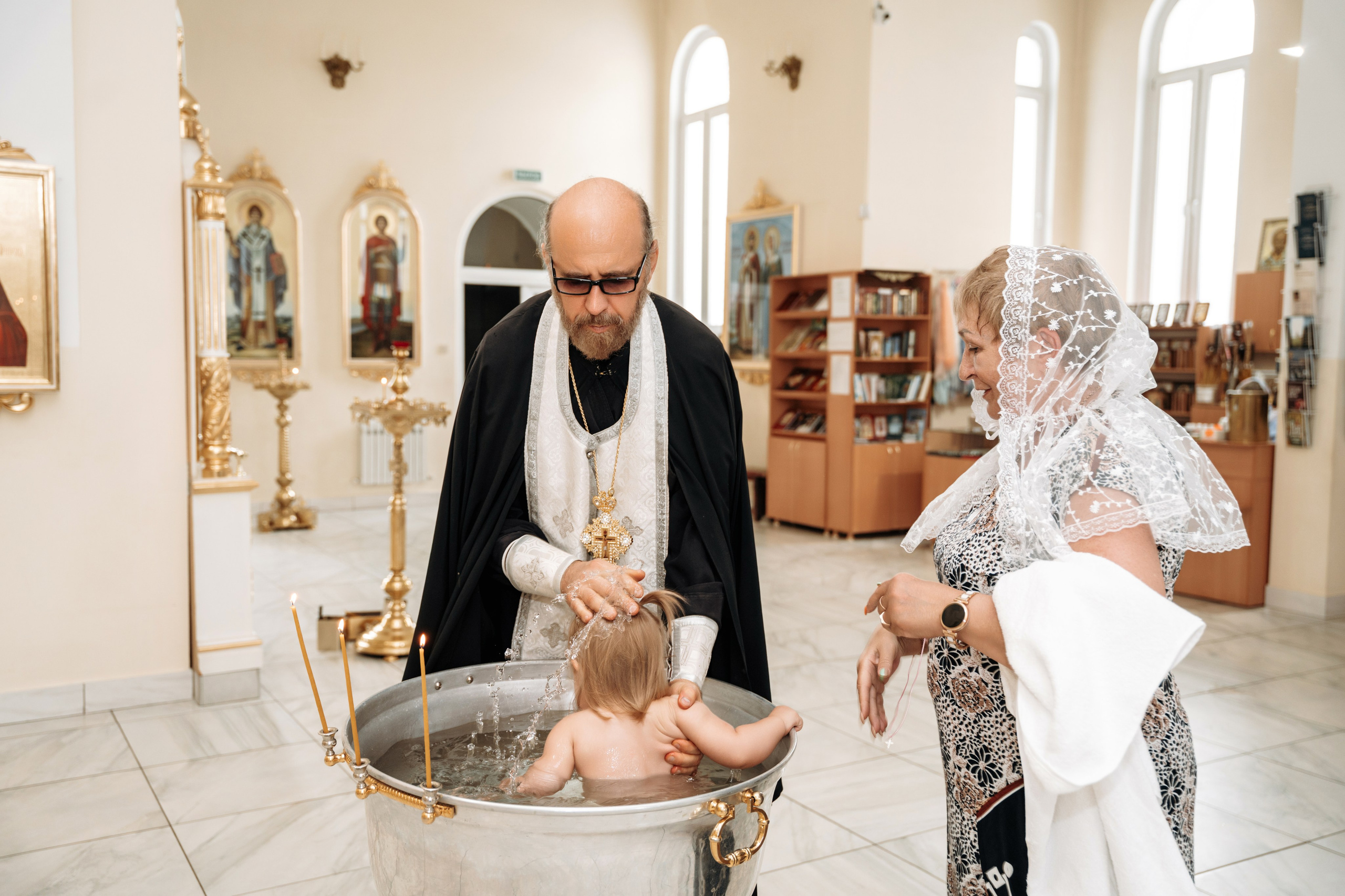 Крещение малышки. Семейный и свадебный фотограф в Ульяновске Арина Авдеева