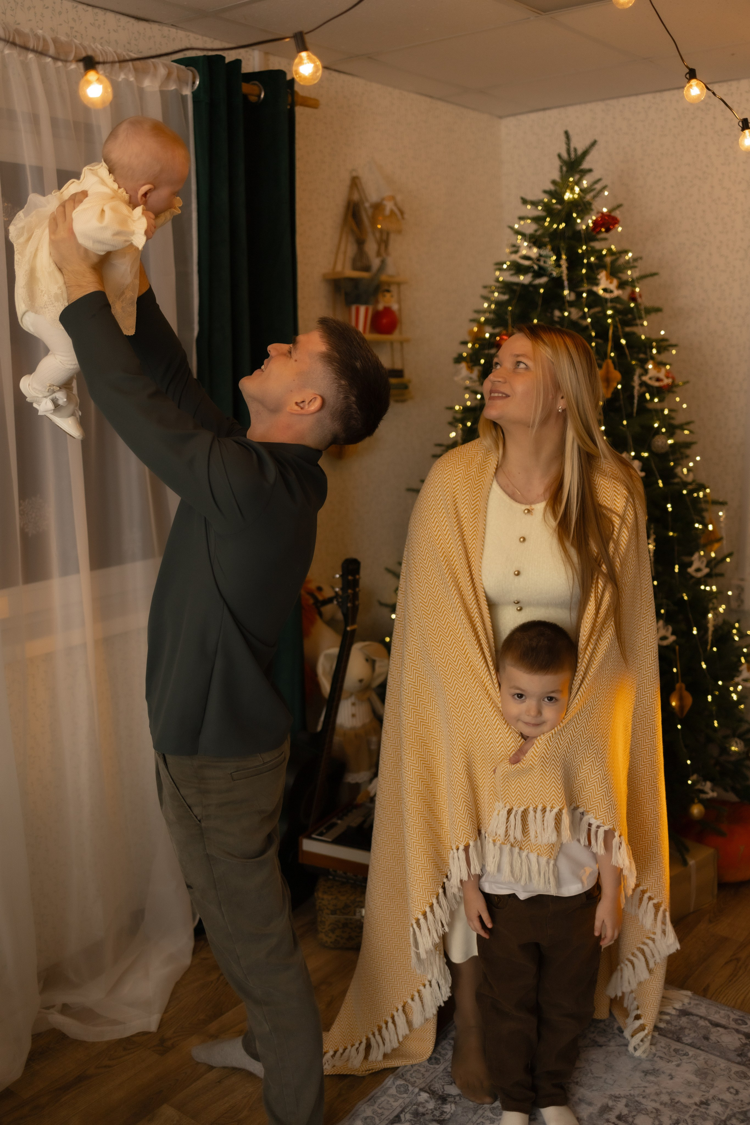 Семейная новогодняя. Фотограф Татьяна Семенова