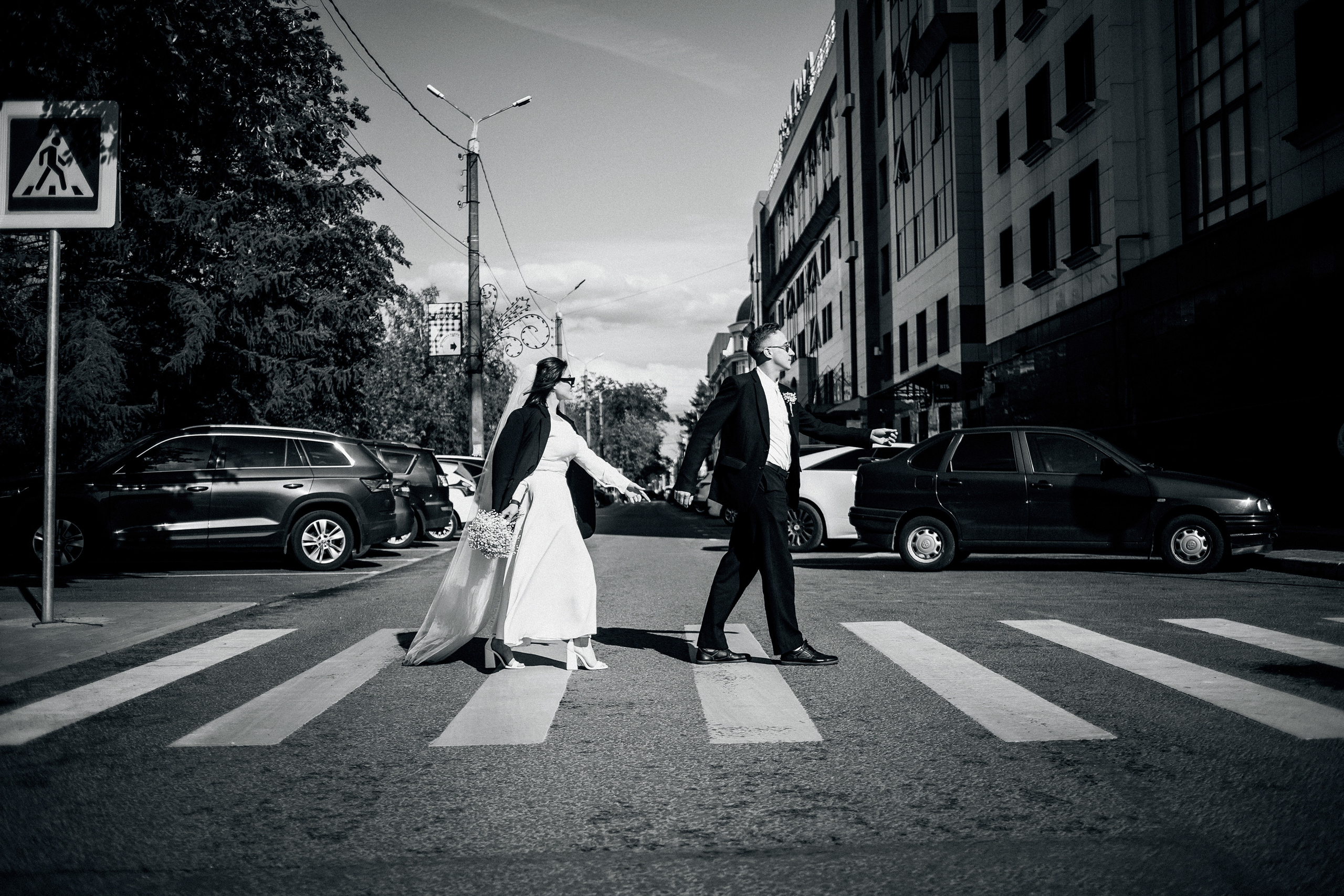 Свадебная прогулка. Фотограф Силиникс Екатерина