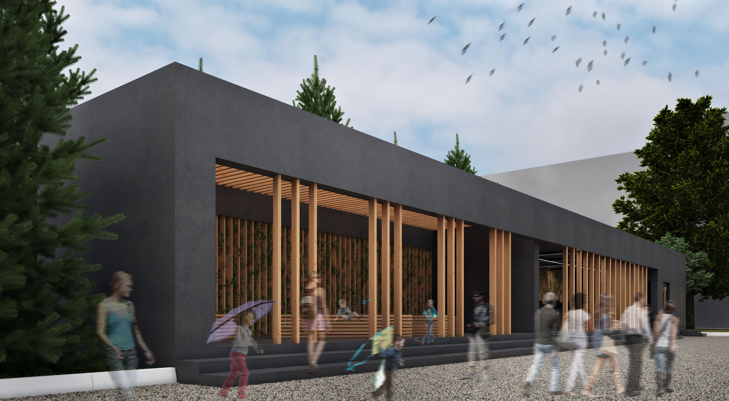 SGU_pavillion. SAAS Селиванов Алексей Архитектурная Студия