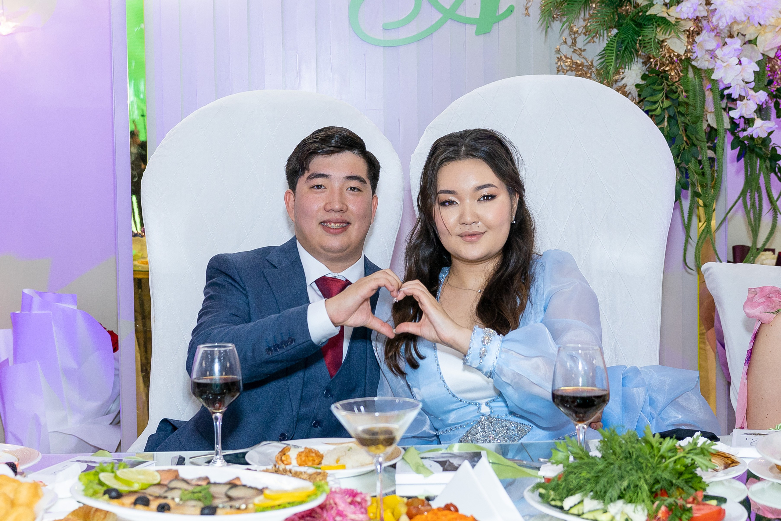 Свадебный банкет. Фото и видеосъемка в Алматы