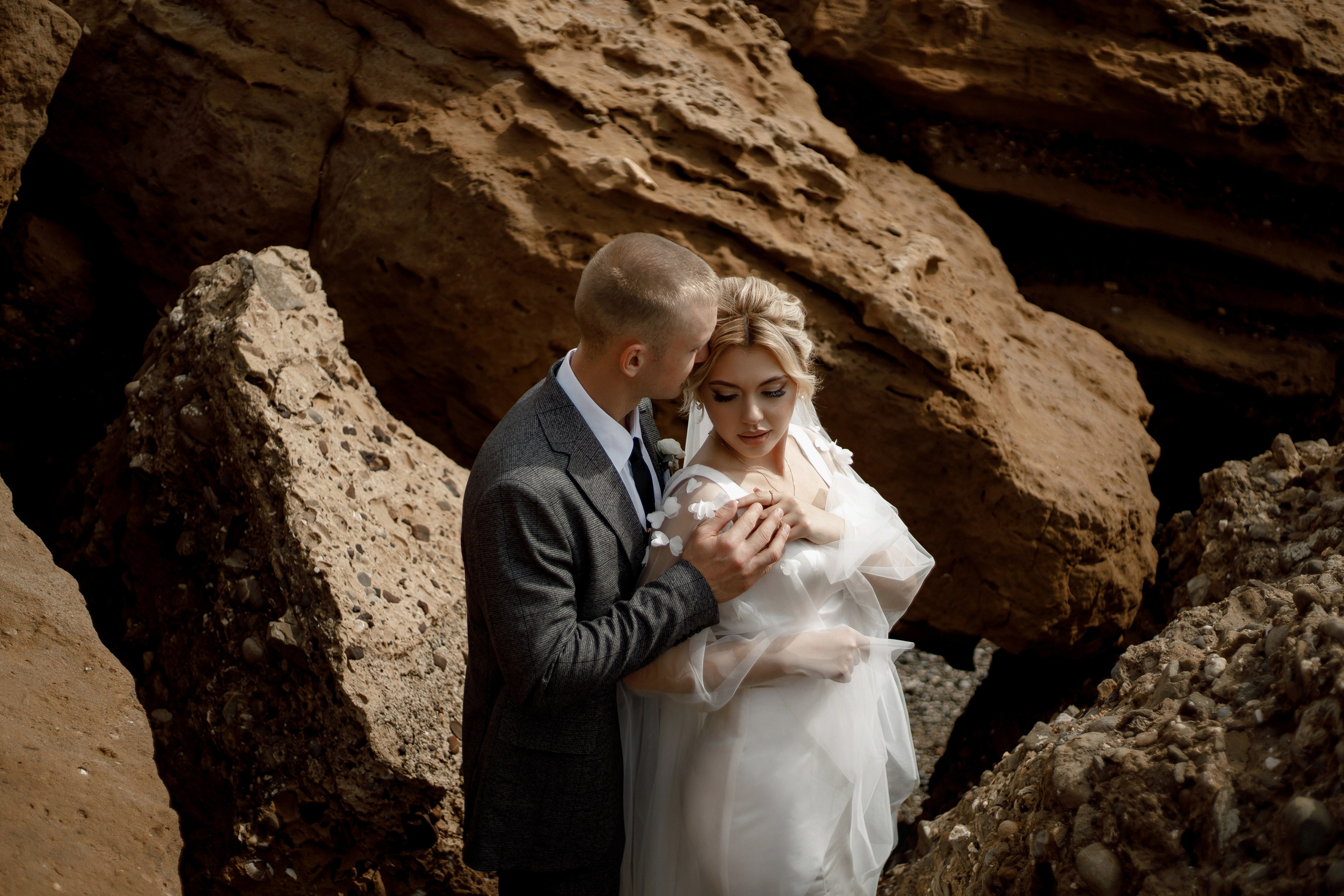 Денис и Алина. Белый замок. Фотограф Анна Лейман. Севастополь