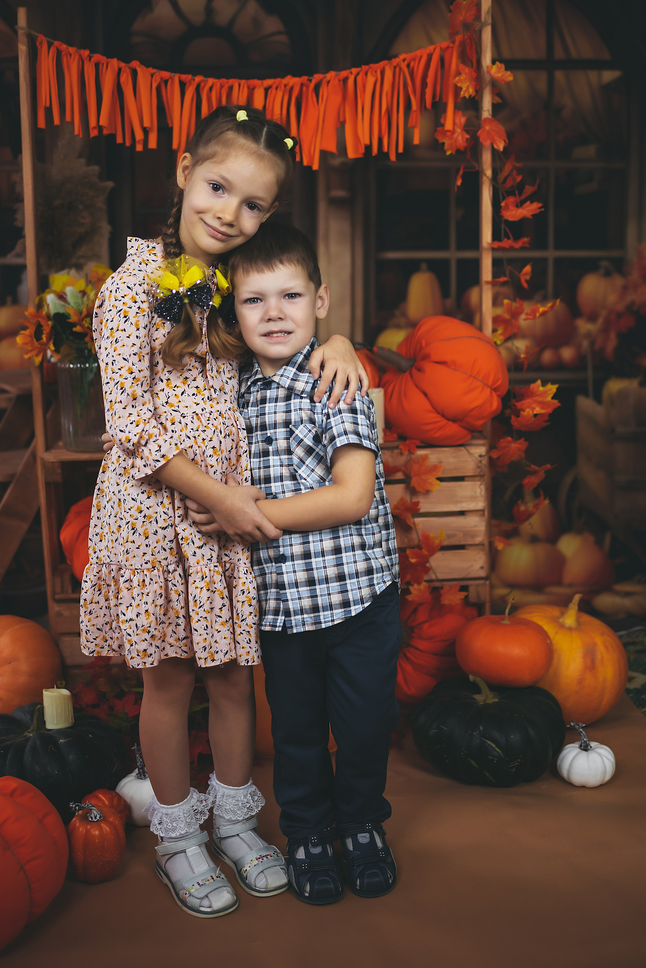 ПРОЕКТ осенний «Тыковки». Семейный и детский фотограф в Тейково