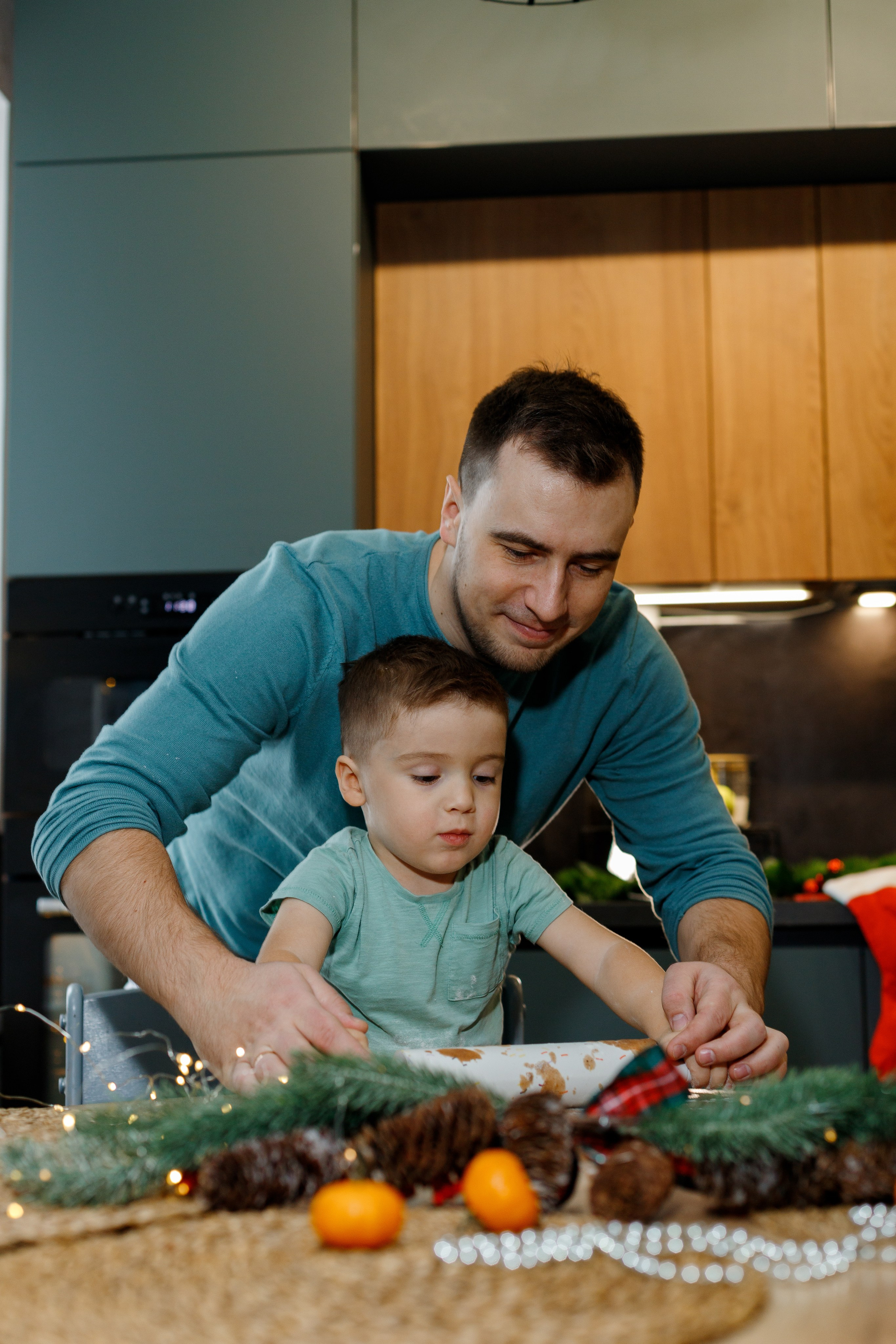 Предновогодняя домашняя фотосессия. Фотограф Александра Сыщенко