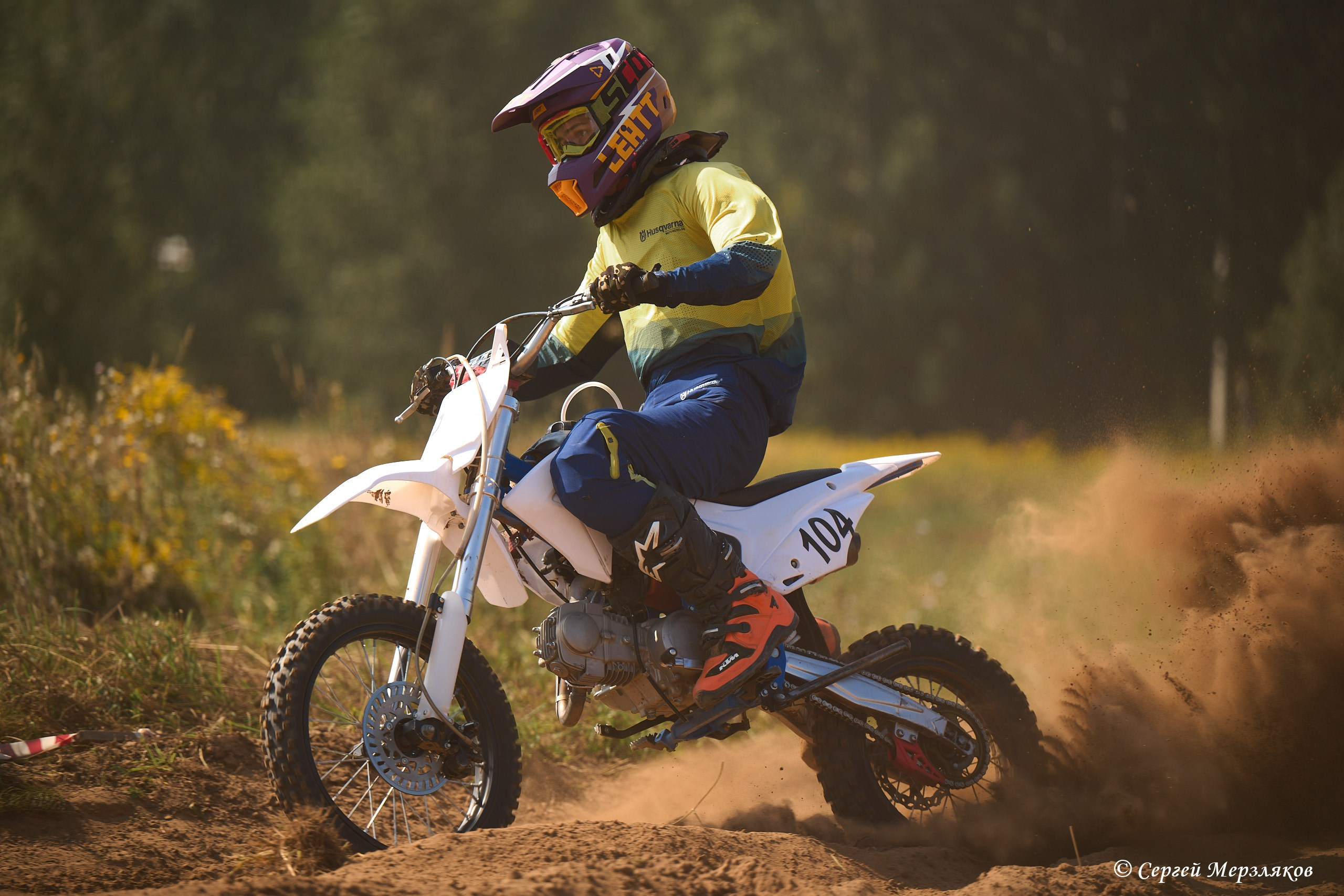 Мотокросс. Орловское. Ижевск. 25.08.2024. Спортивный репортажный фотограф в Ижевске Сергей Мерзляков