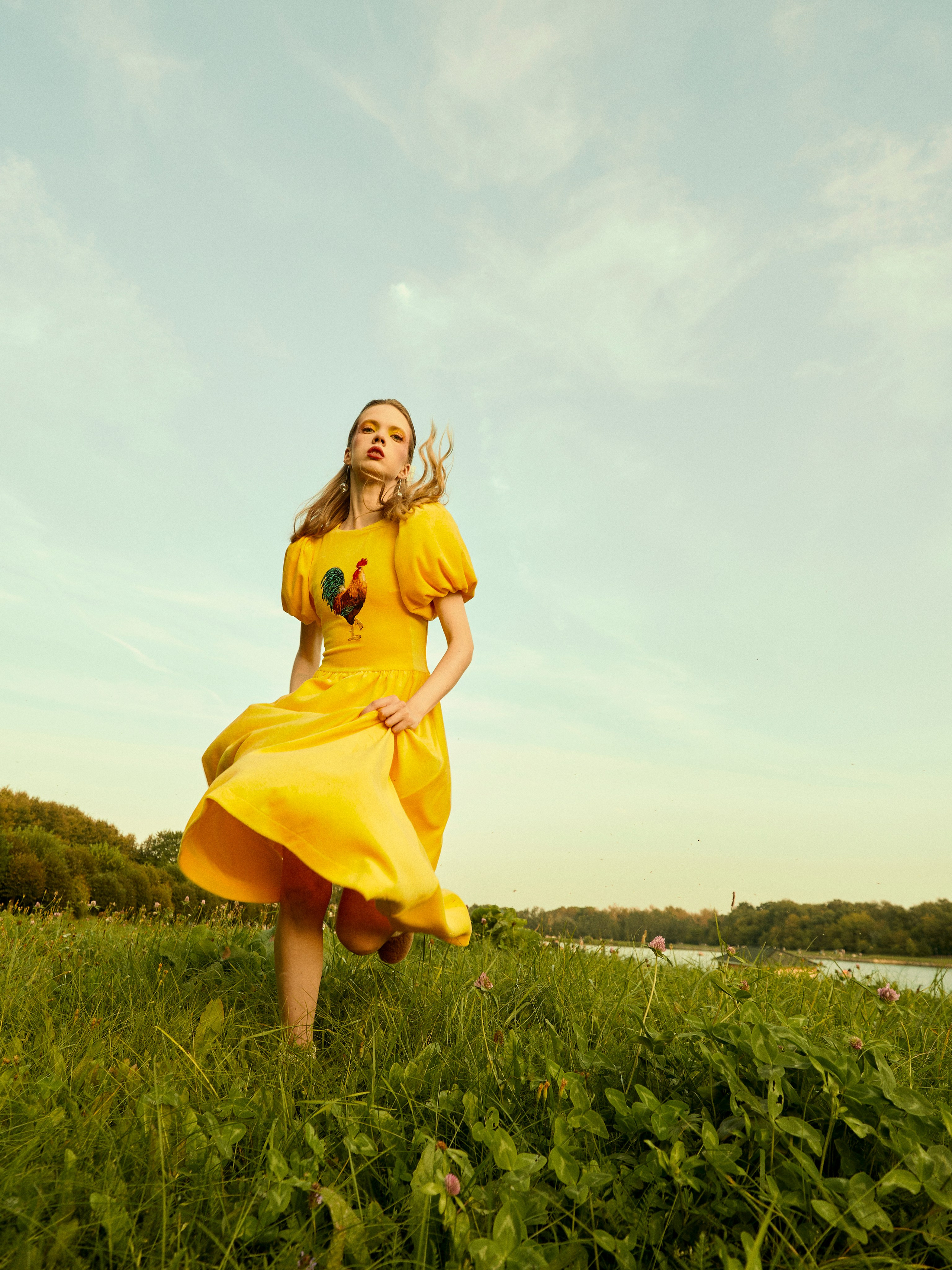 Campaign «Petya dress» x glorytonurgle. Портретный фотограф в Москве