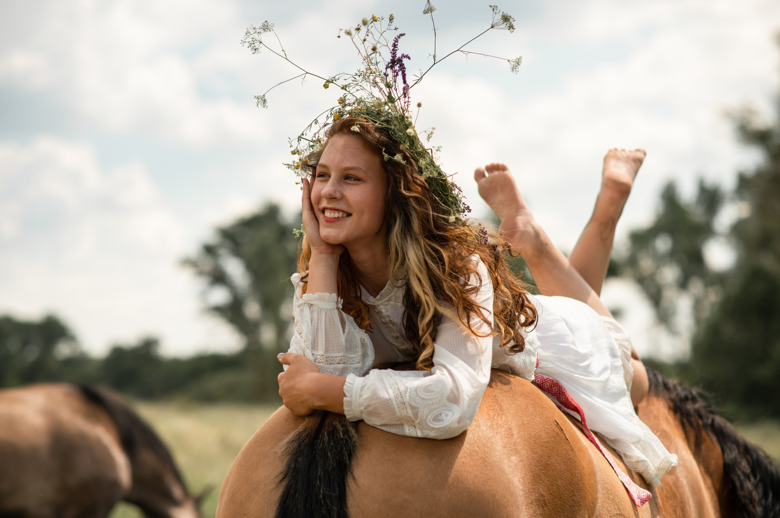 Купала в Родославном. Конный фотограф в Саратове Юлия Иванова