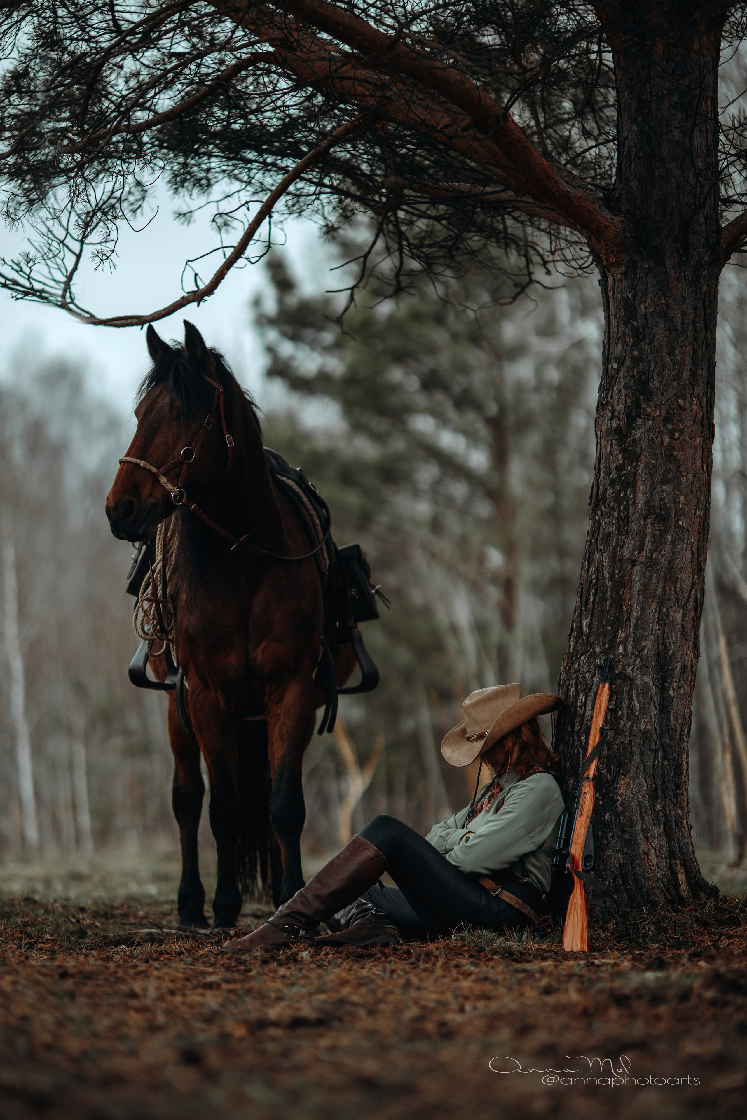 По мотивам любимой игры / РДР2. Анна Молчанова конный фотограф в Тюмени | фотосессии с лошадьми Тюмень