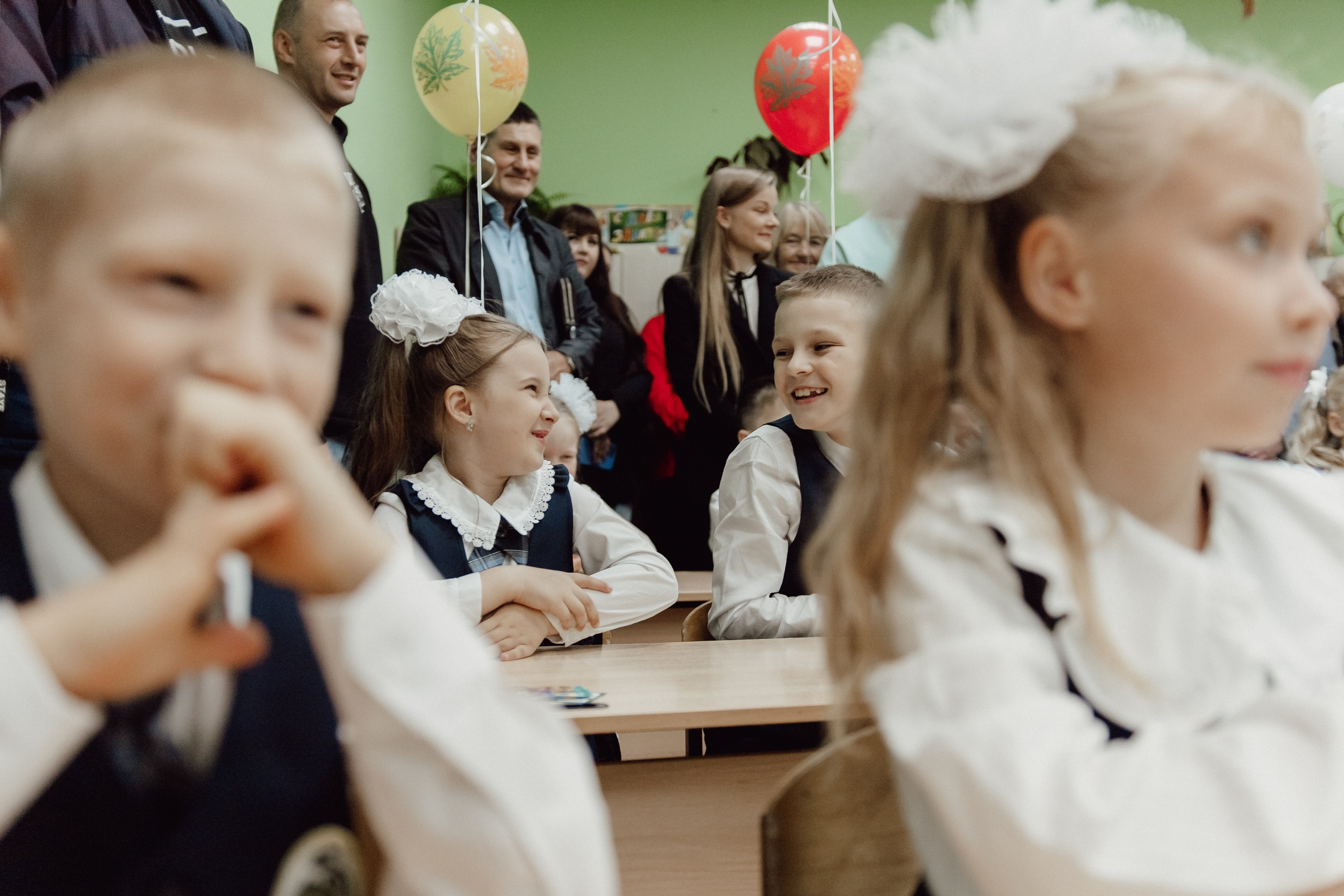 1 сентября 1 «Б» класса. Фотограф в Кирове и Кирово-Чепецке Валерия Шиляева