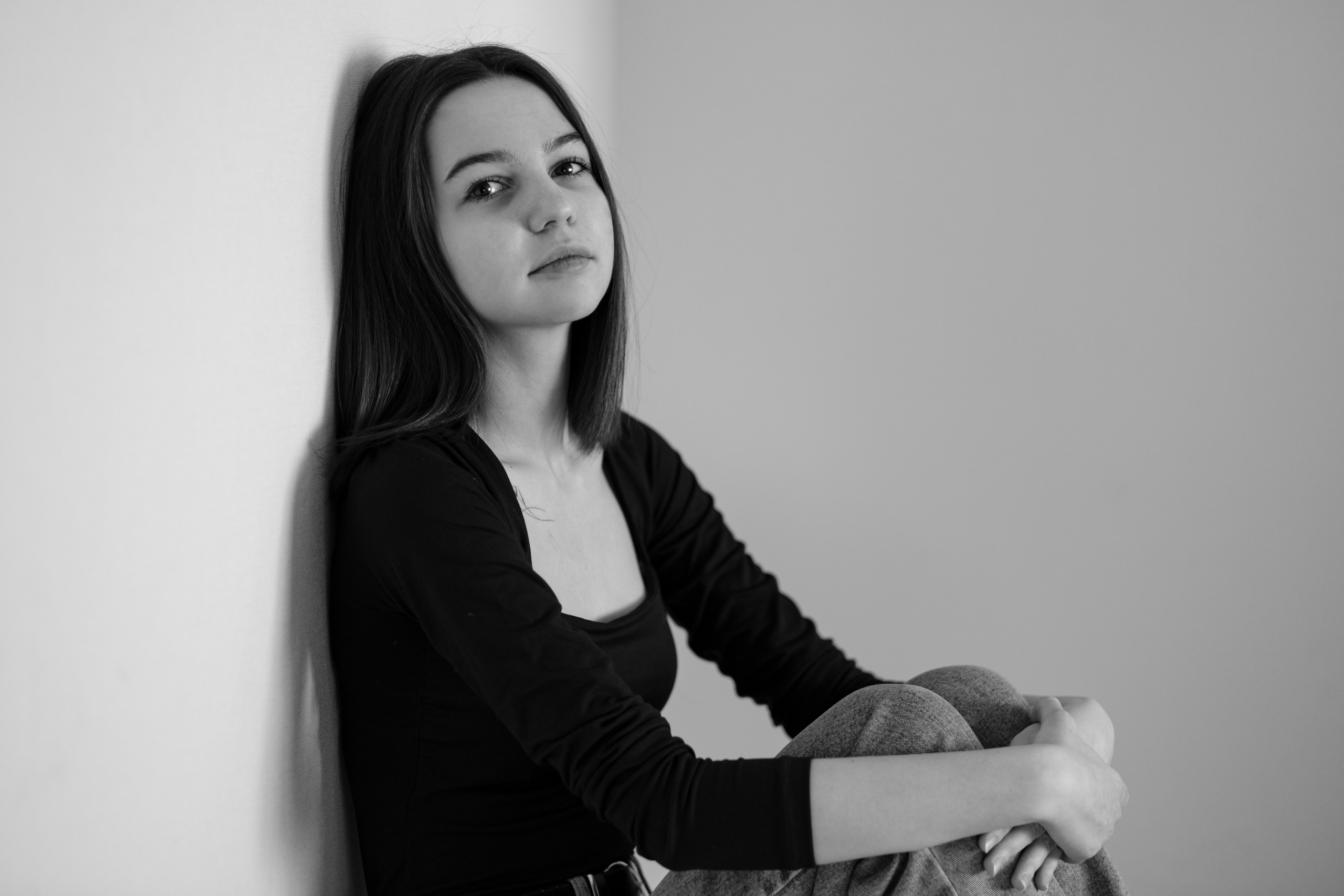 Дарья. Ч/б настроение. Фотограф Евгения Войко Тюмень
