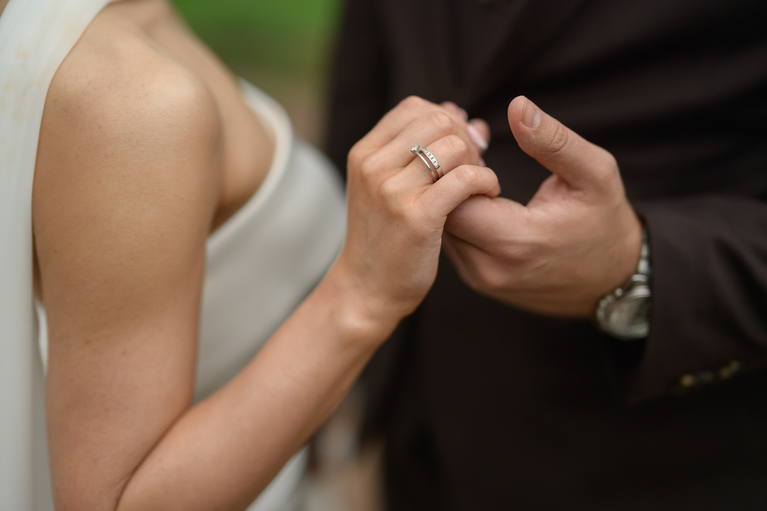 Свадьба для двоих Ксении и Даниила. Регистрация брака в ЗАГСе Крокус сити холла, прогулка в усадьбе Архангельское. Semerlina.ru