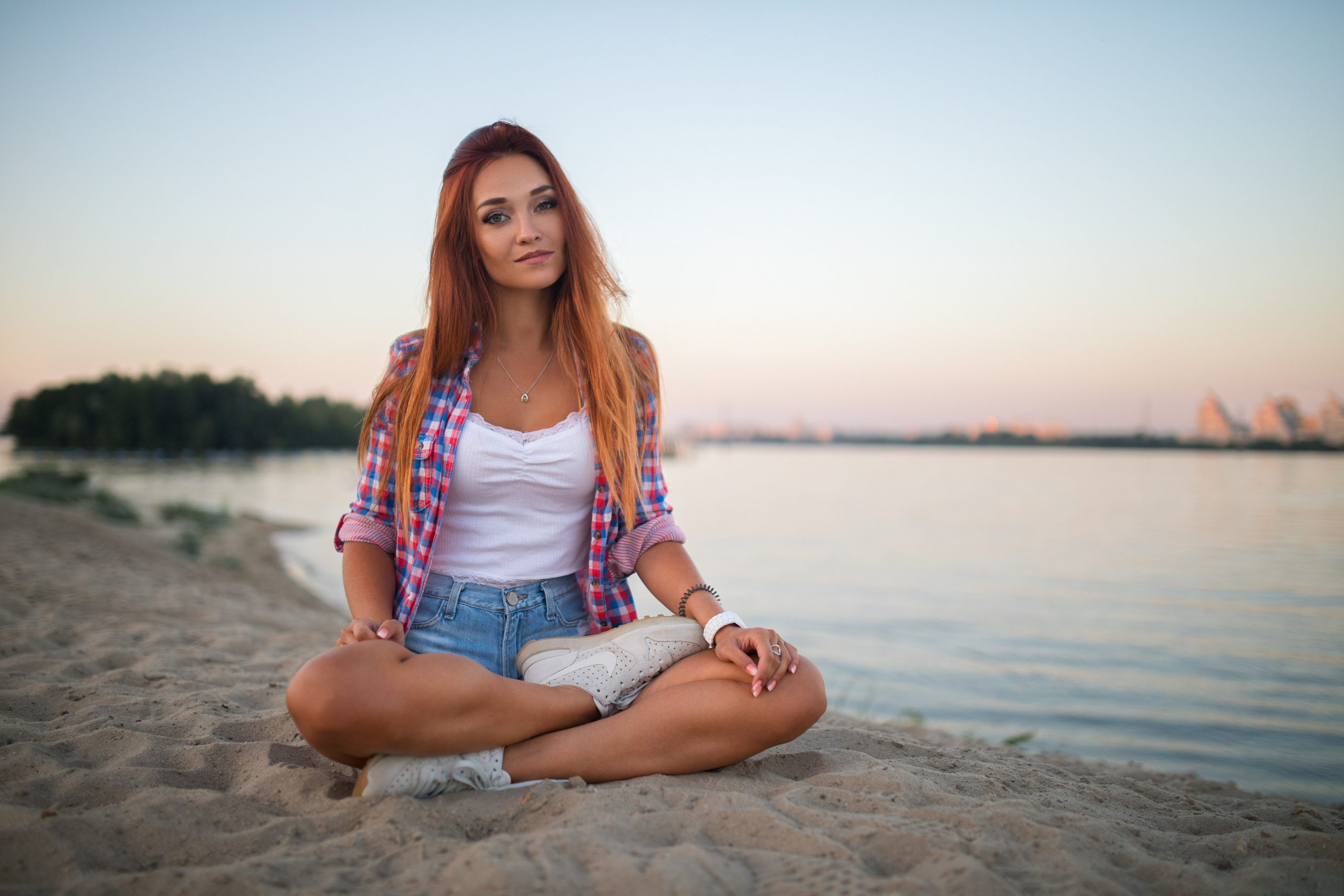 Фотосессия с Еленой на берегу реки для «себя»