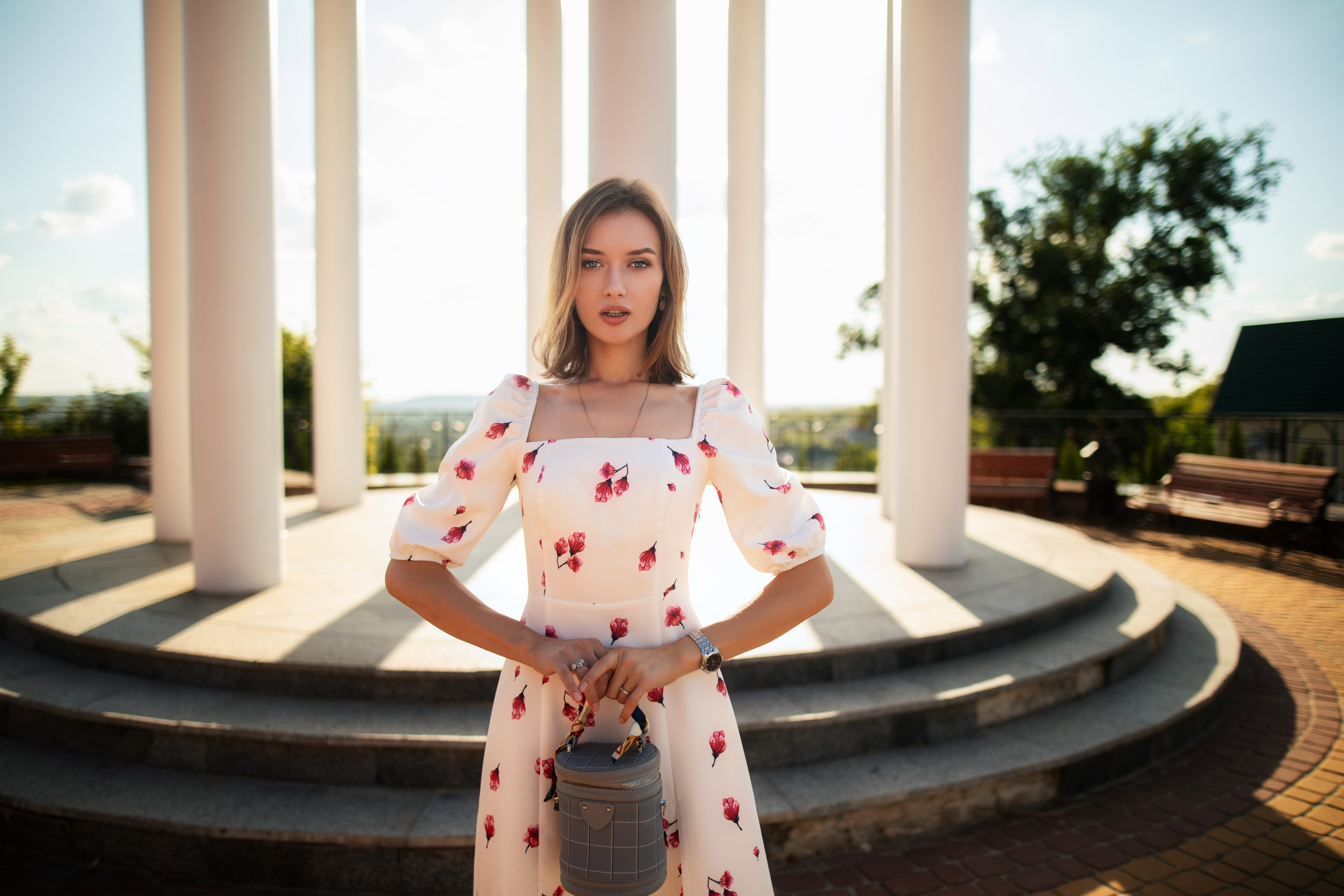 Уличная съемка с Настей в Старом Осколе в формате «для себя». Дмитрий Шульгин, портретный фотограф в Воронеже