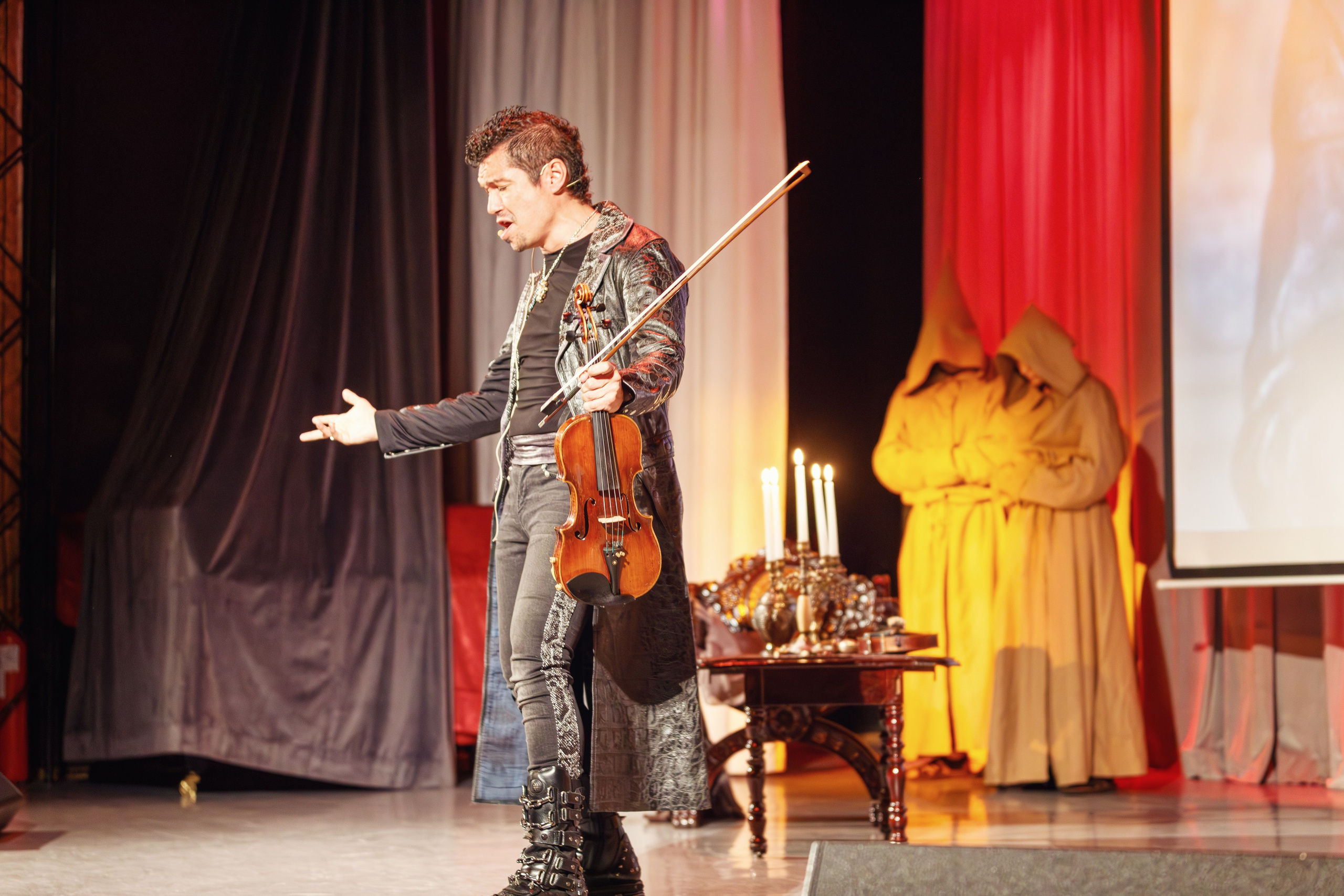 Мюзикл. Скрипка Паганини. Бэкстейдж. Фотограф портретист в Троицке и Москве Иван Парусиди