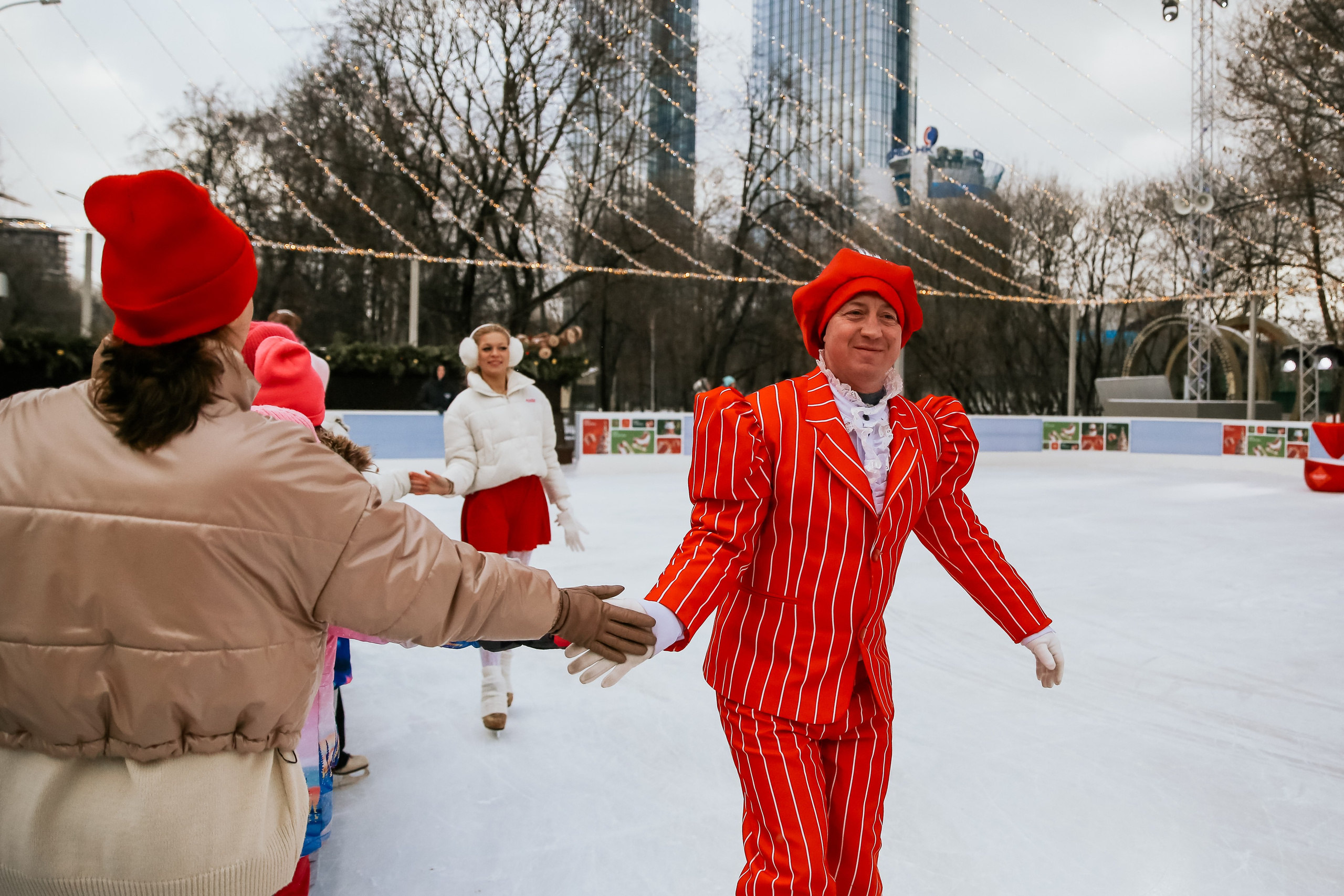Ледовое шоу Сити каток Московское Чаепитие. Фотограф и видеограф Анна Домашенко