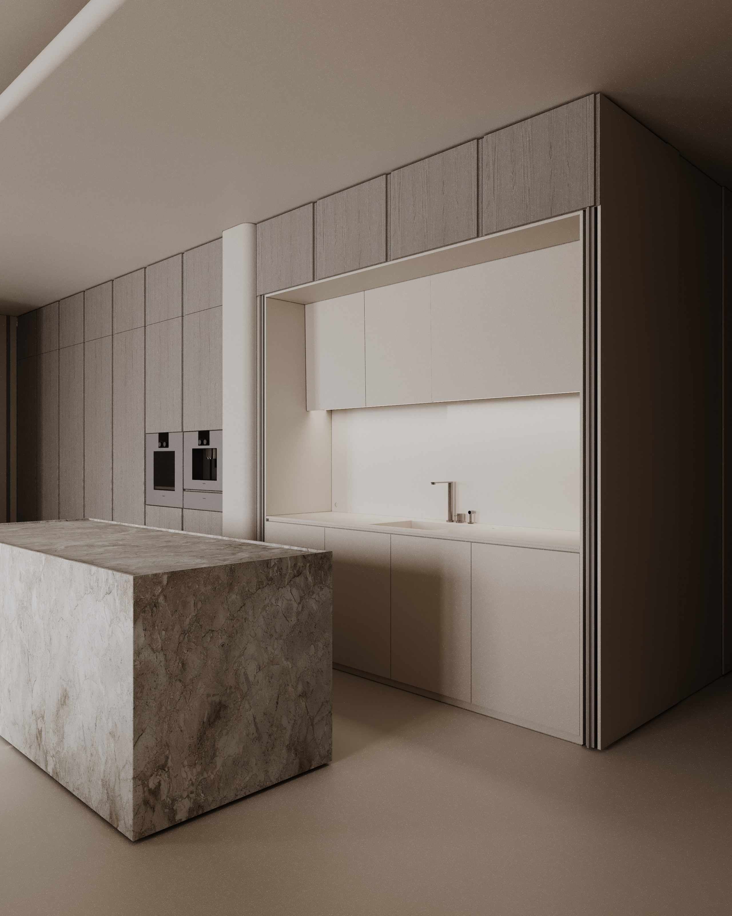 CHERRY /220 sq m /24'. Интерьерное ателье numéro а