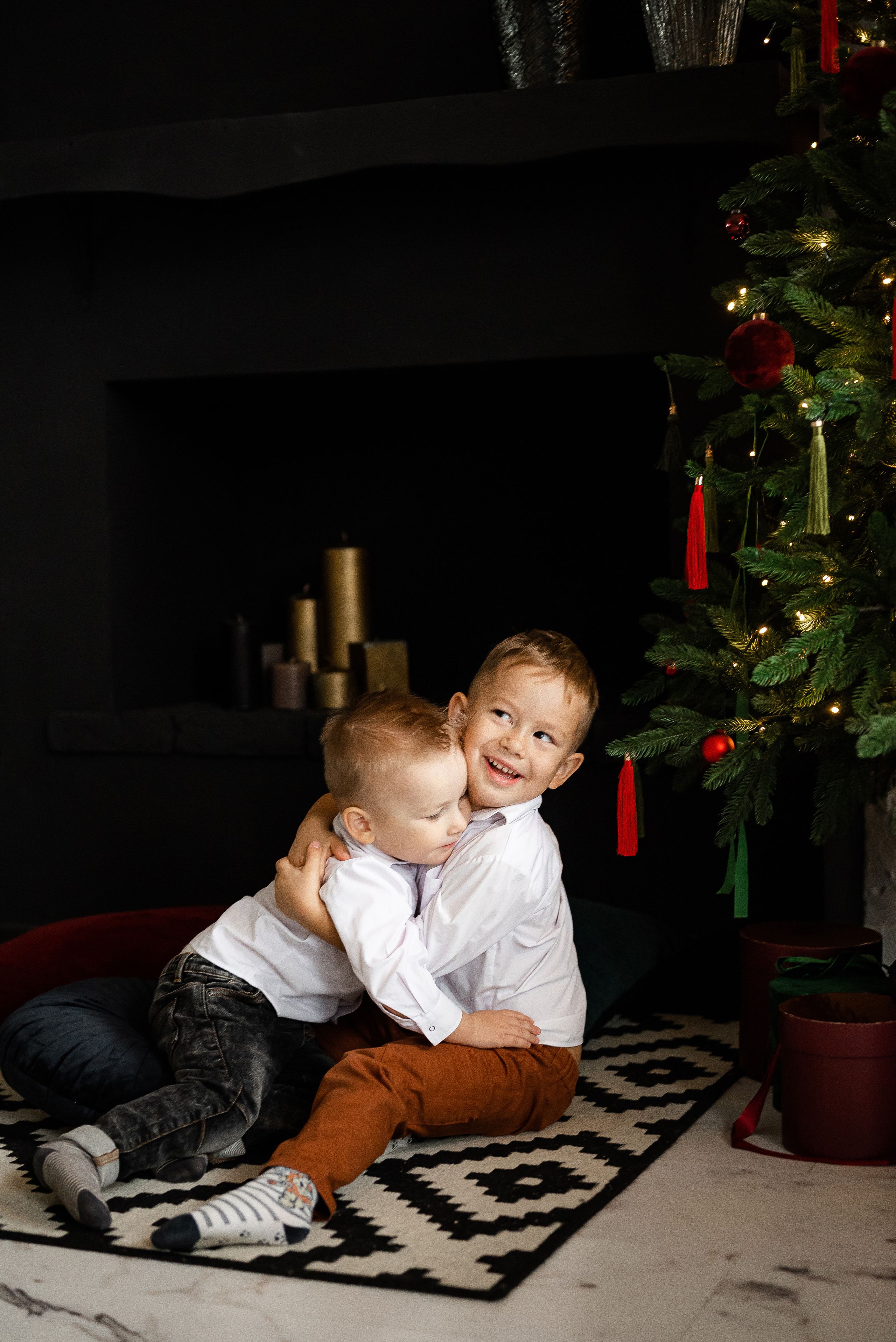 Новогодняя сьемка семьи блогера Ешки. Свадебный и портретный фотограф в Минске Наташа Каракулова