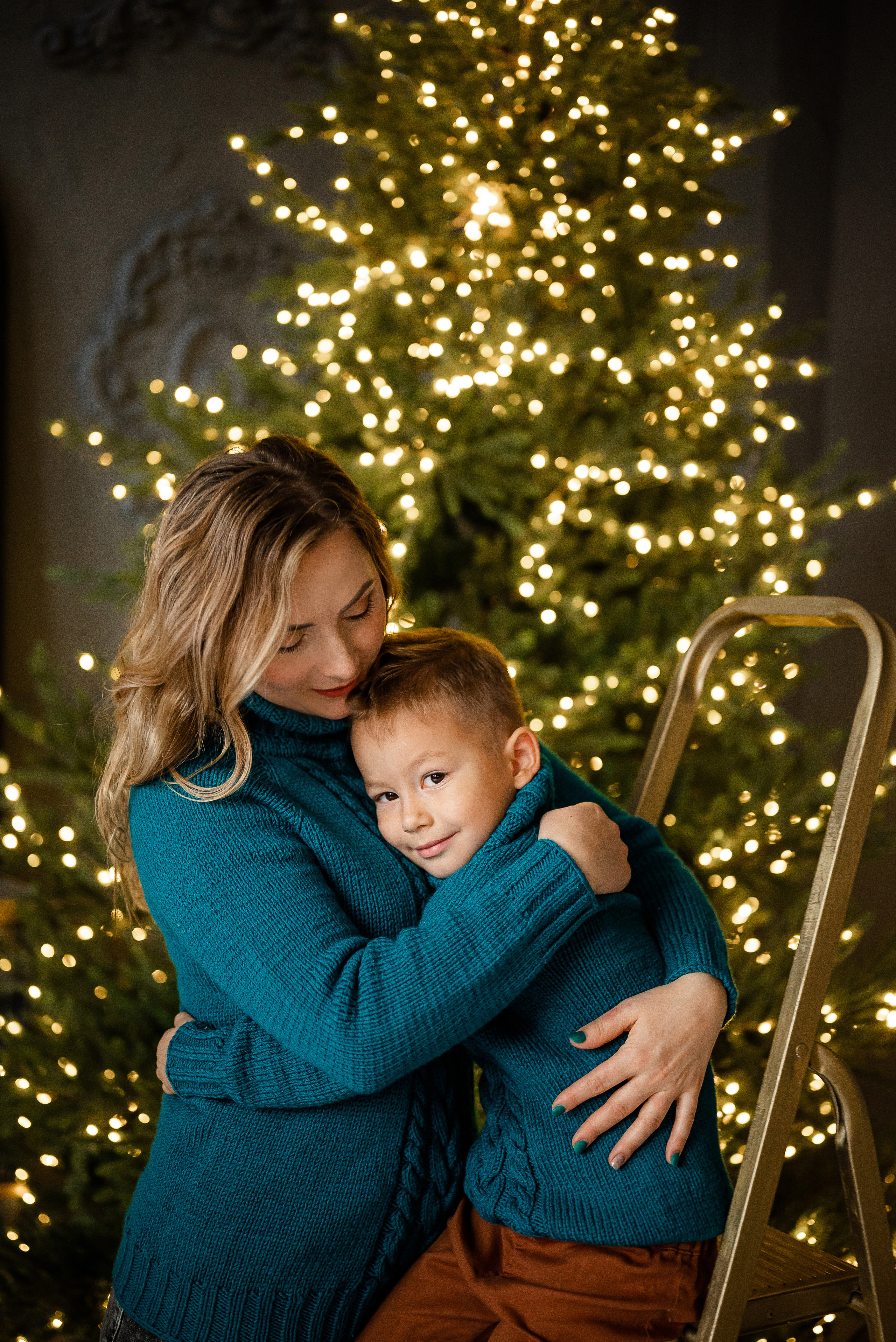 Новогодняя сьемка семьи блогера Ешки. Свадебный и портретный фотограф в Минске Наташа Каракулова
