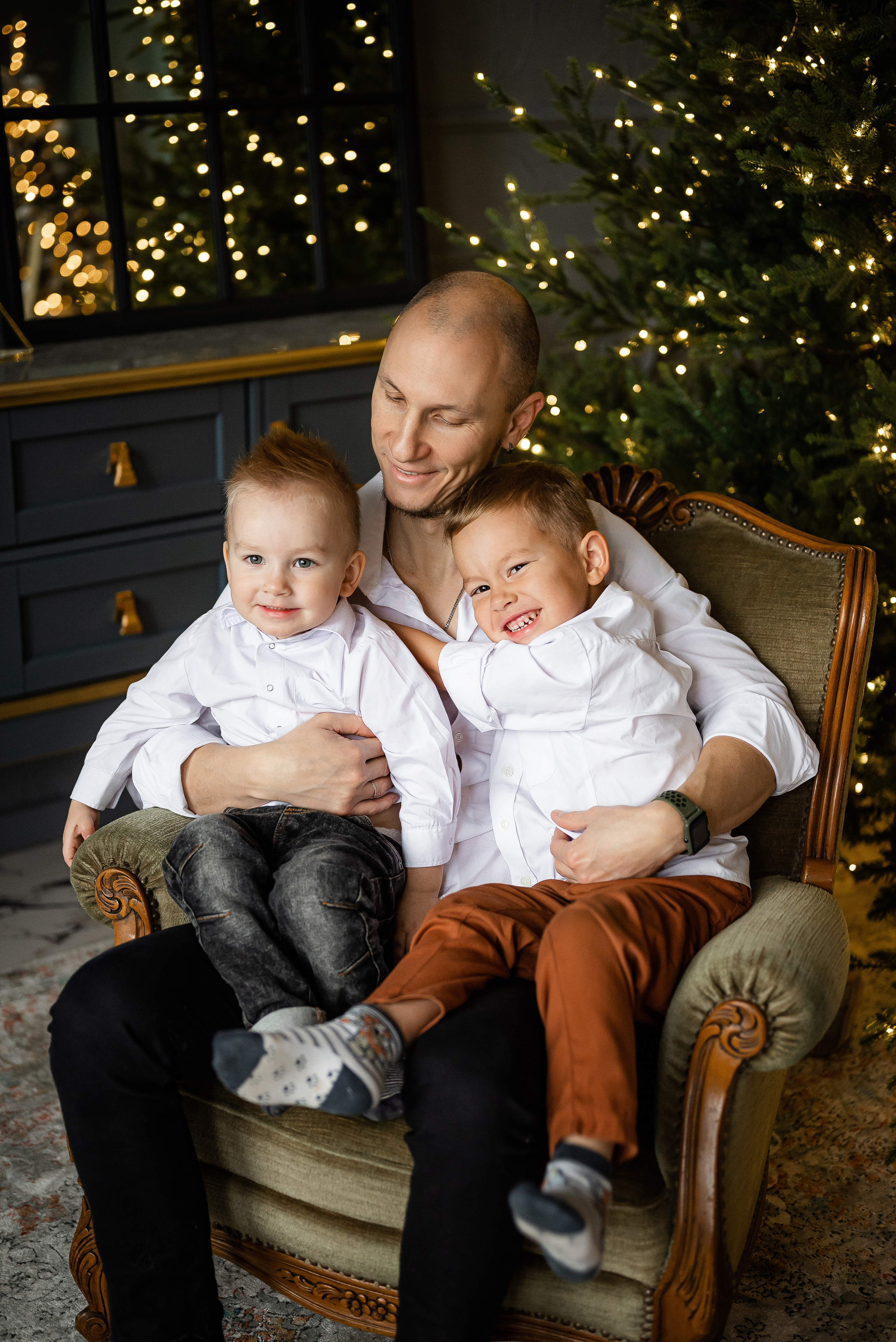 Новогодняя сьемка семьи блогера Ешки. Свадебный и портретный фотограф в Минске Наташа Каракулова