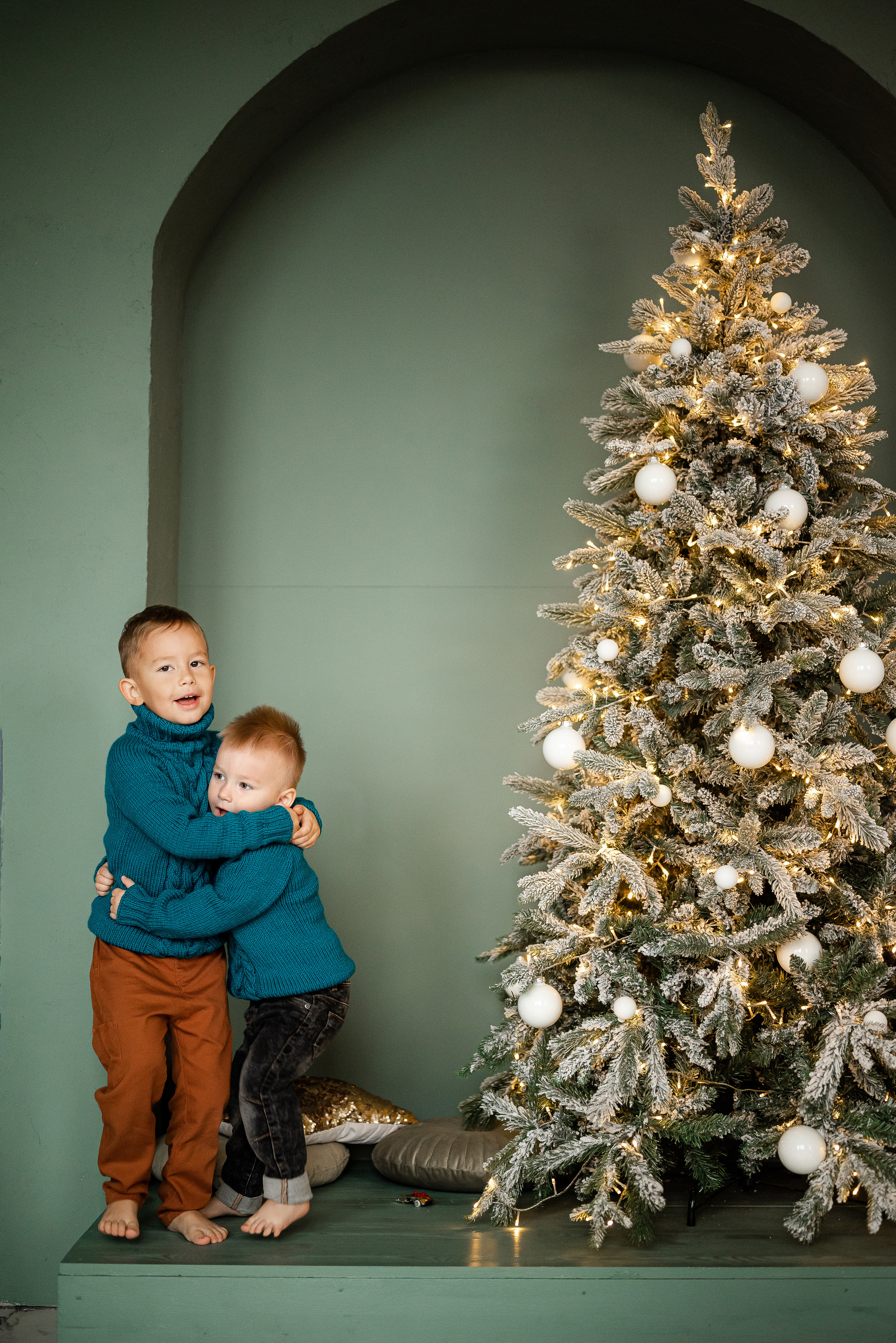 Новогодняя сьемка семьи блогера Ешки. Свадебный и портретный фотограф в Минске Наташа Каракулова