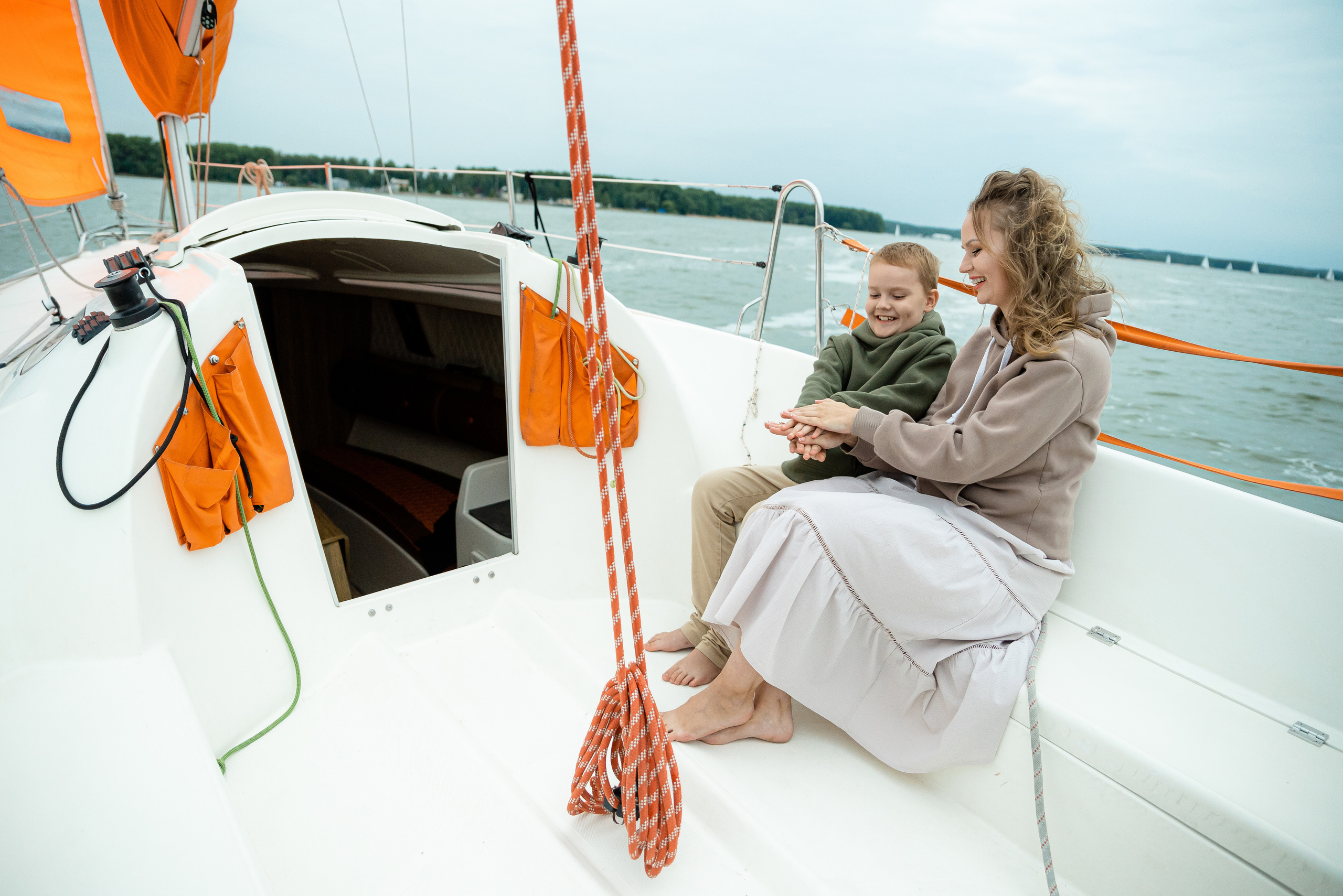 Прогулка на яхте. Свадебный и портретный фотограф в Минске Наташа Каракулова