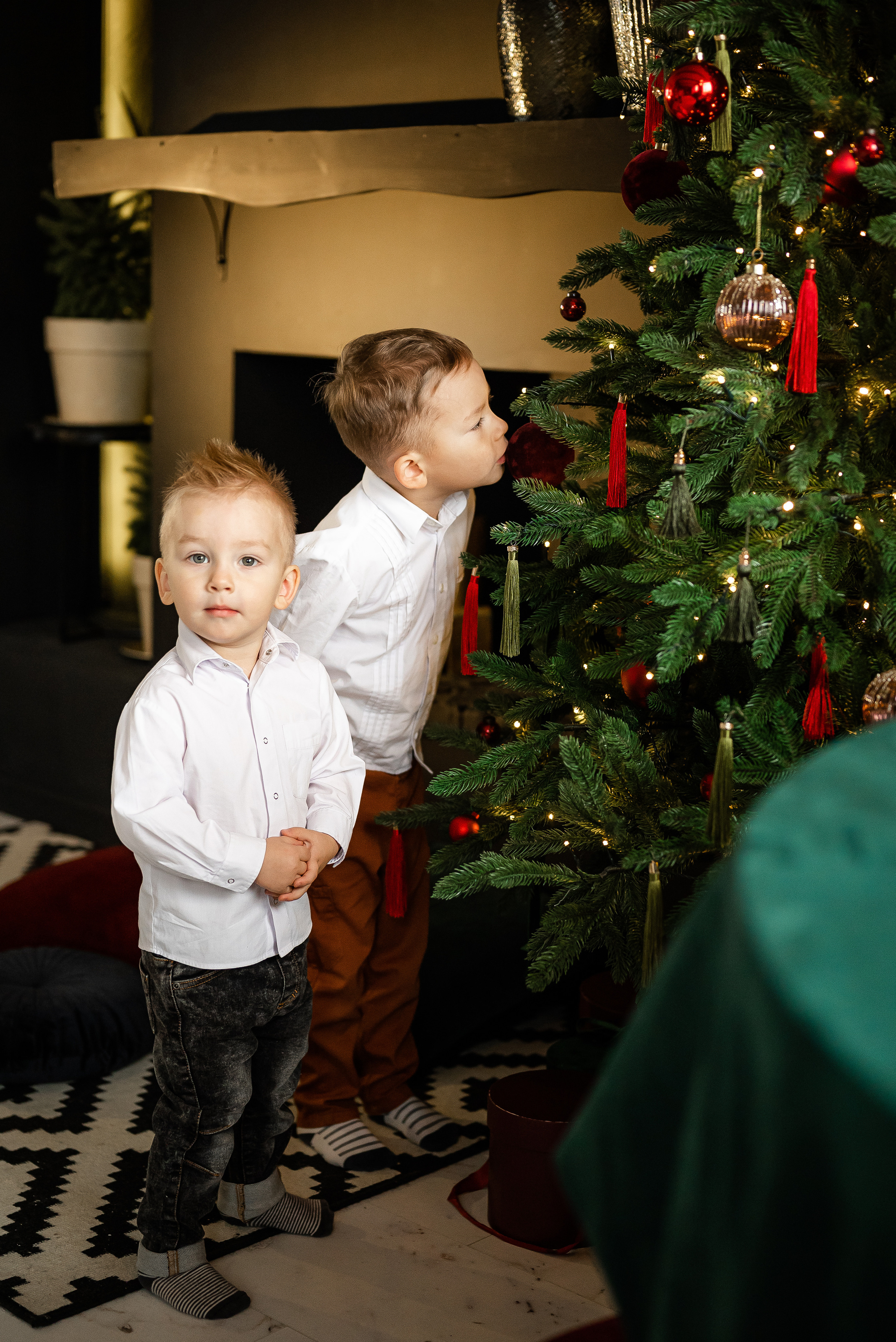 Новогодняя сьемка семьи блогера Ешки. Свадебный и портретный фотограф в Минске Наташа Каракулова