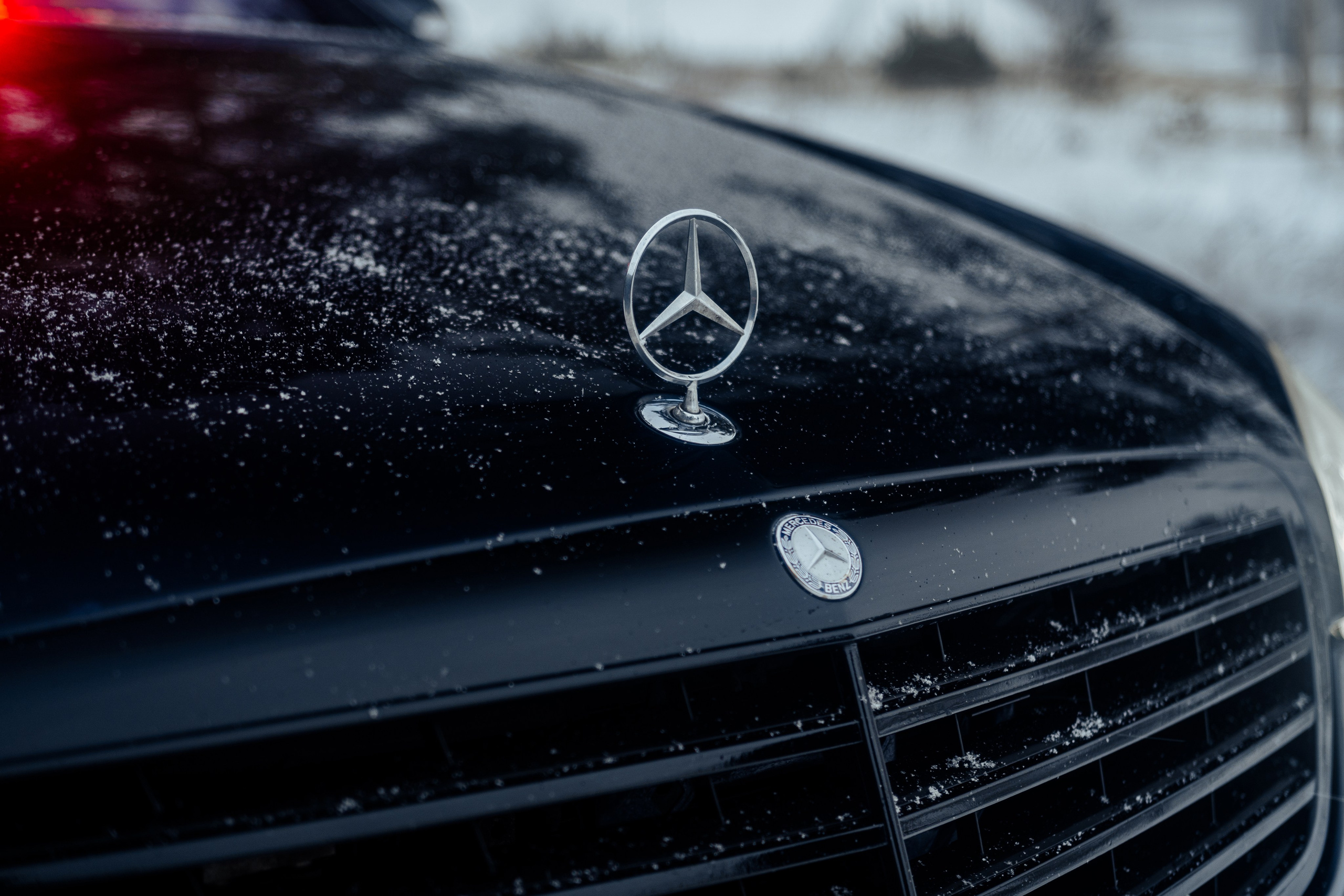 Автомобильная фото-сессия Mercedes-Benz S-class W221 в Калуге