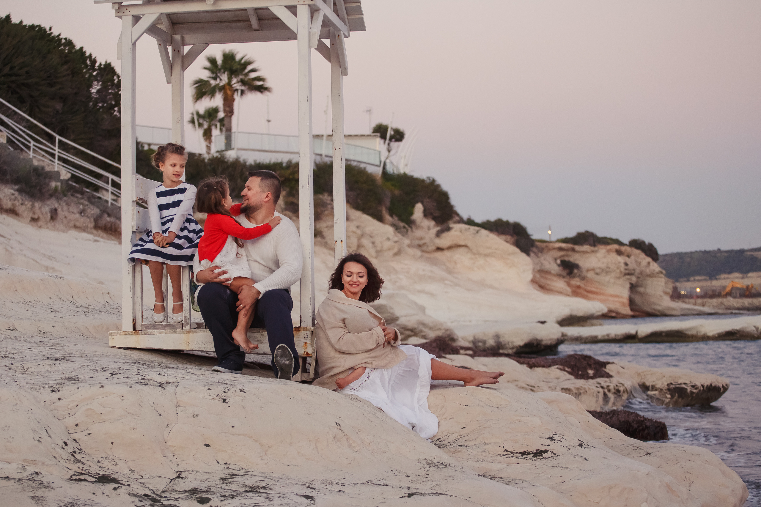 Семейная фотосессия на Кипре. Свадебный и семейный фотограф Ольга Сморжанюк