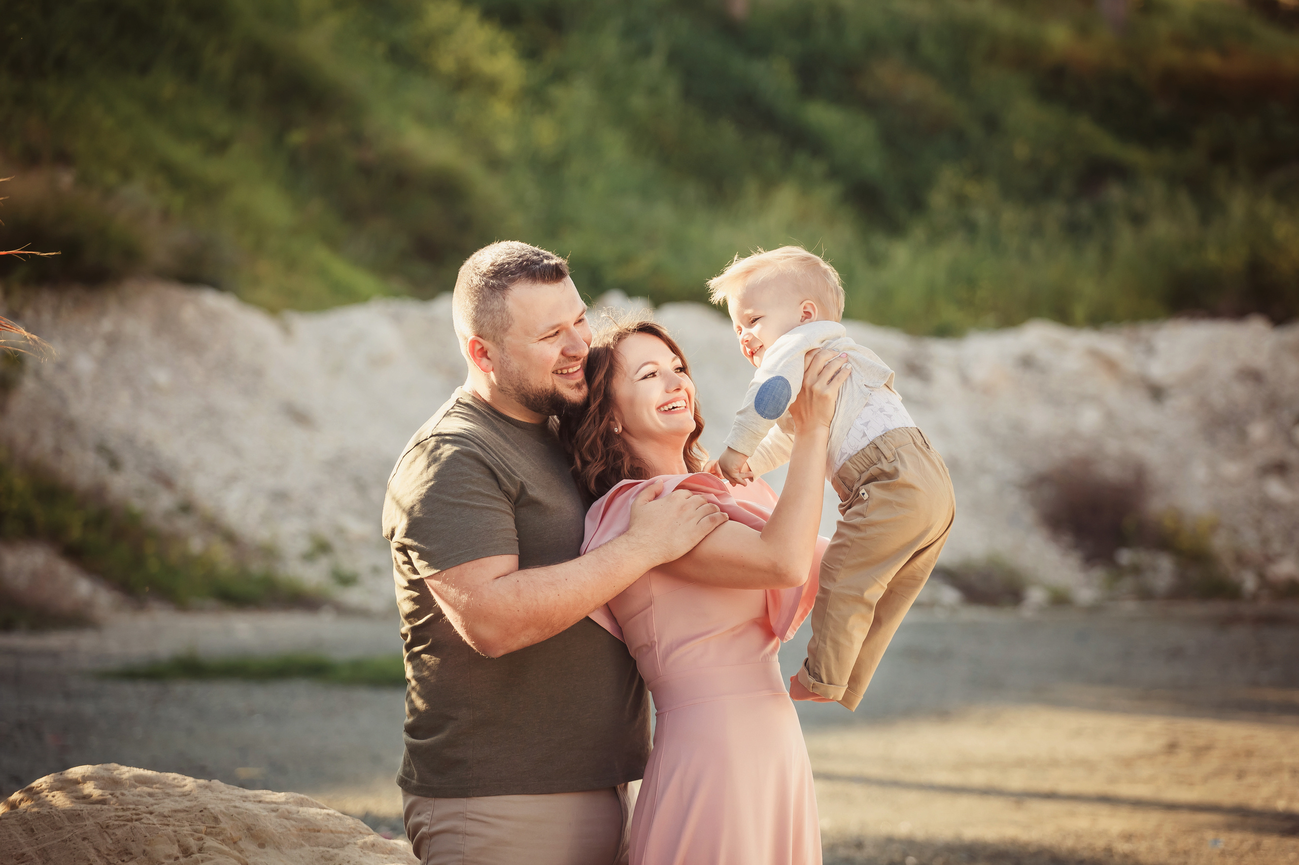 Семейная фотосессия на Кипре. Свадебный и семейный фотограф Ольга Сморжанюк