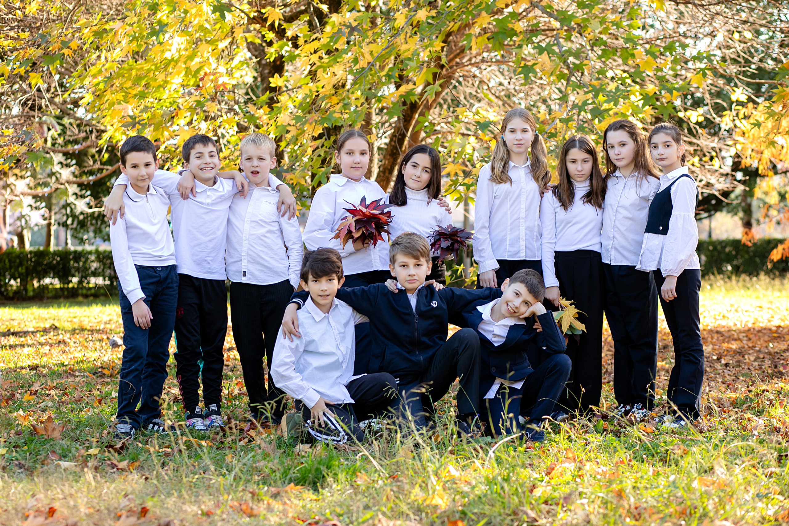 Фотосессия в 49 школе 4 класс. Семейный и детский фотограф Марина Баладьян Сочи / Краснодар / Москва