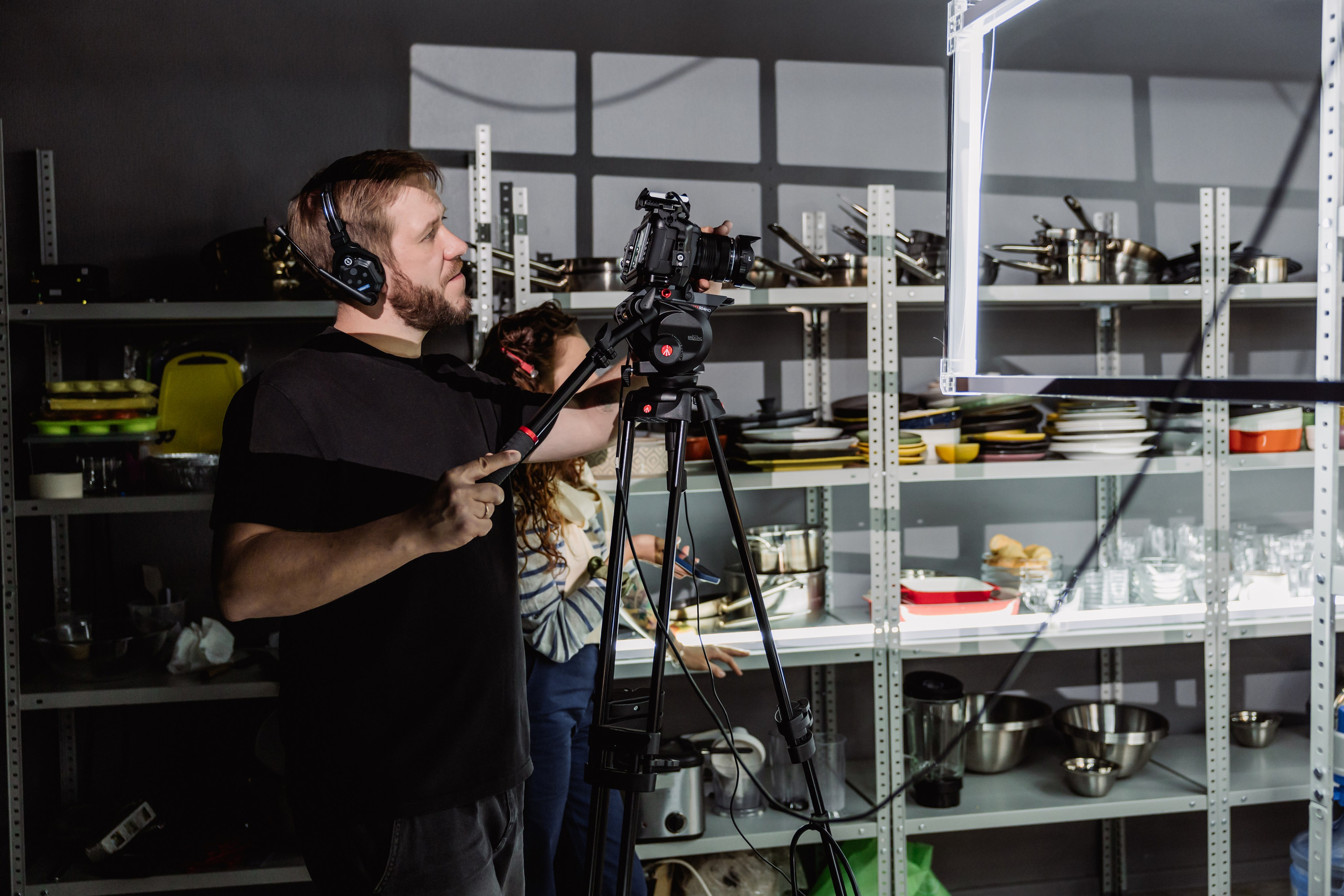 «Черная кухня», г. Москва, телеканал «Кухня». ФОТОГРАФ ИРИНА ШАМАТАВА