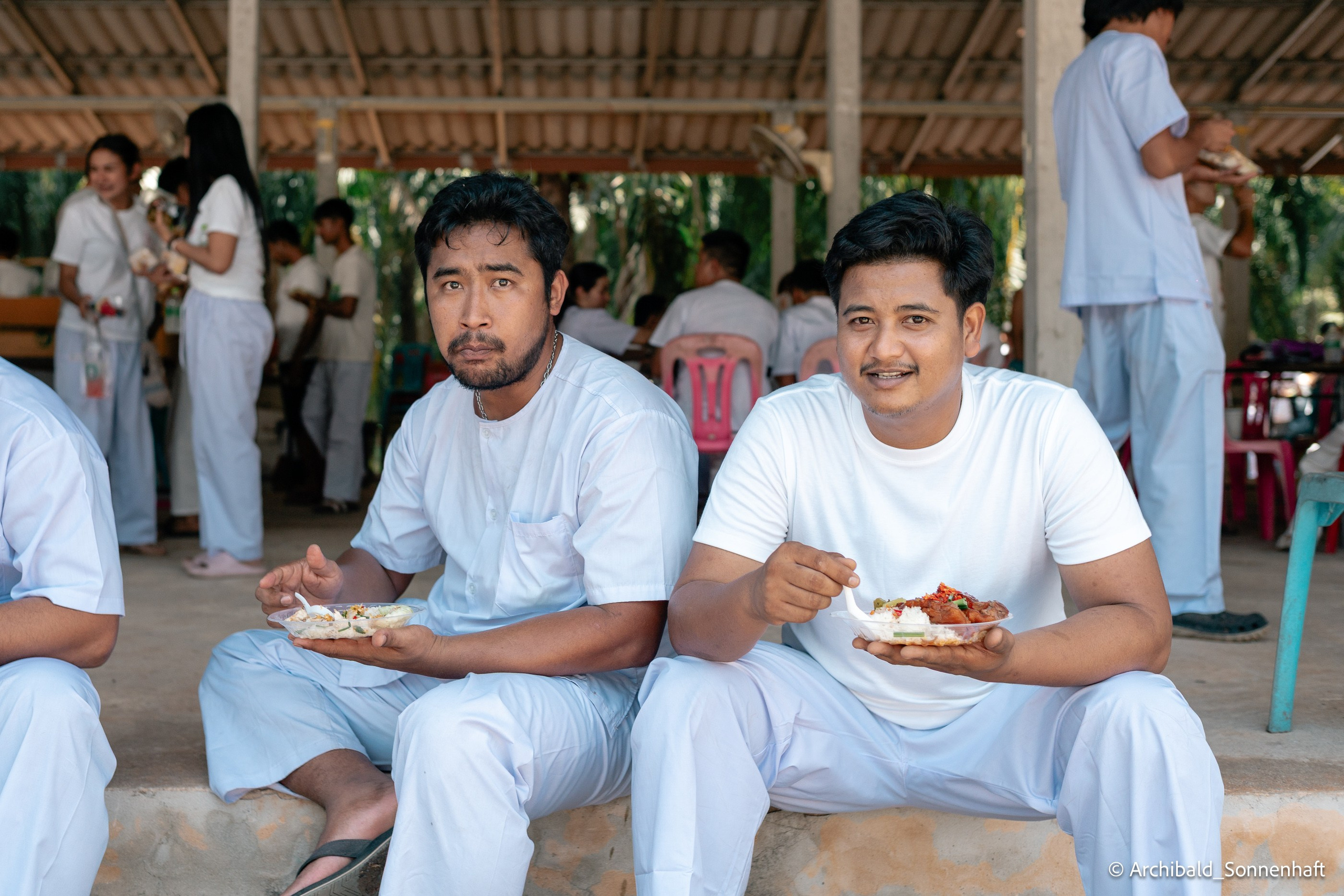 Thai monk. Photographer in Guangzhou, China. Archibald Sonnenhaft