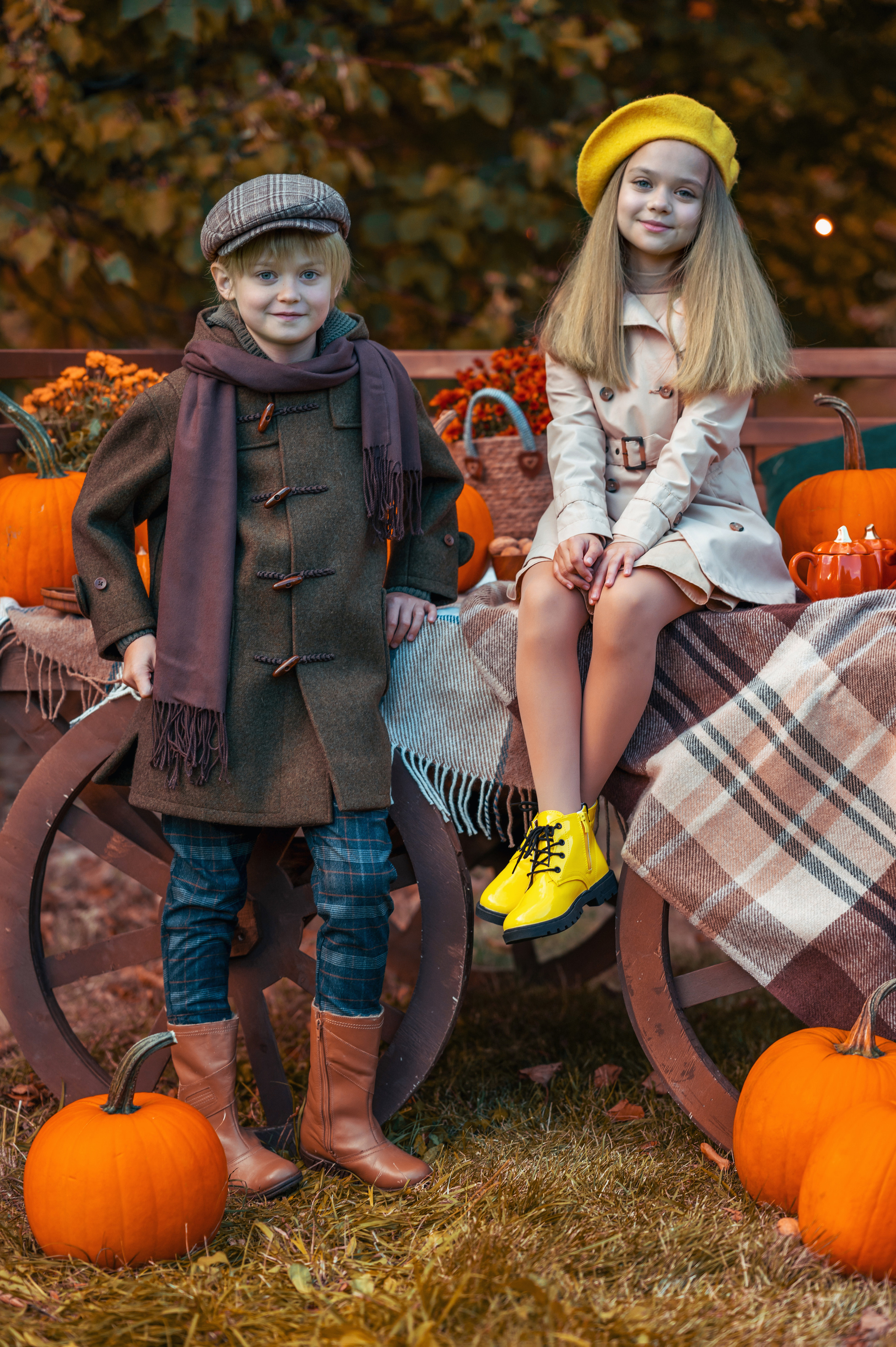 Фотосессия осенью. Семейный и контент фотограф в Москве Alira