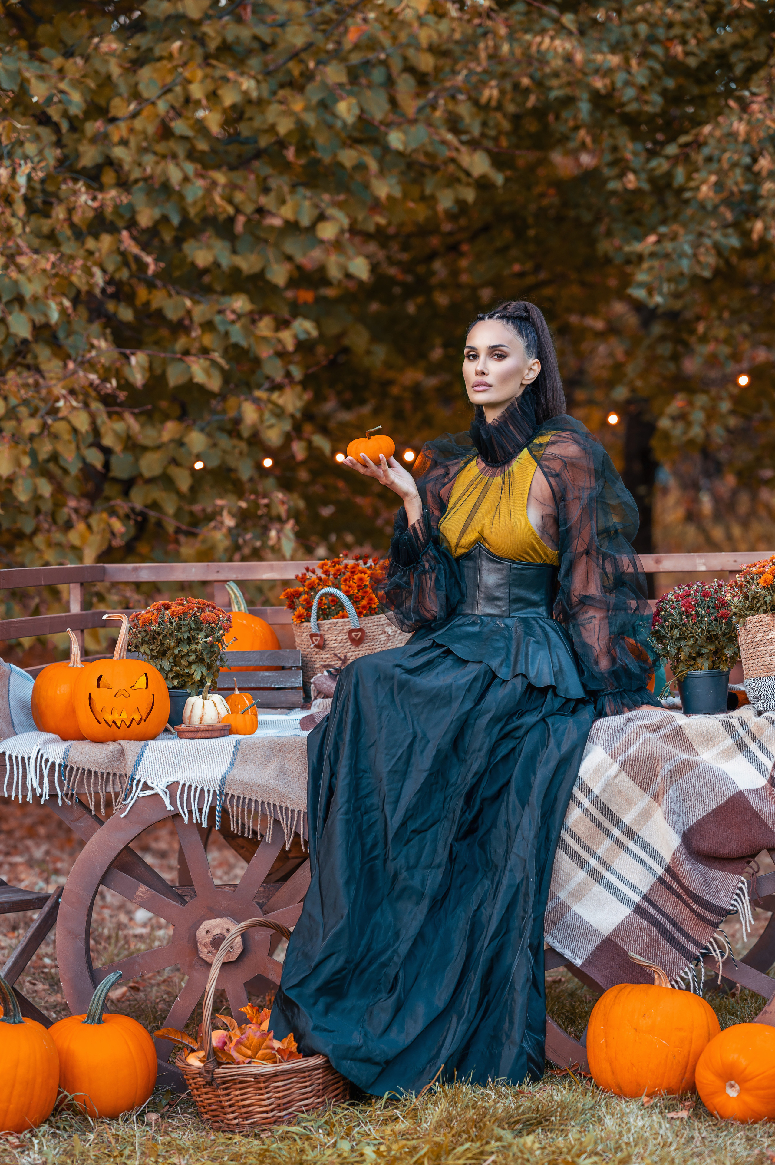 Алана Мамаева осенняя фотосессия. Семейный и контент фотограф в Москве Alira