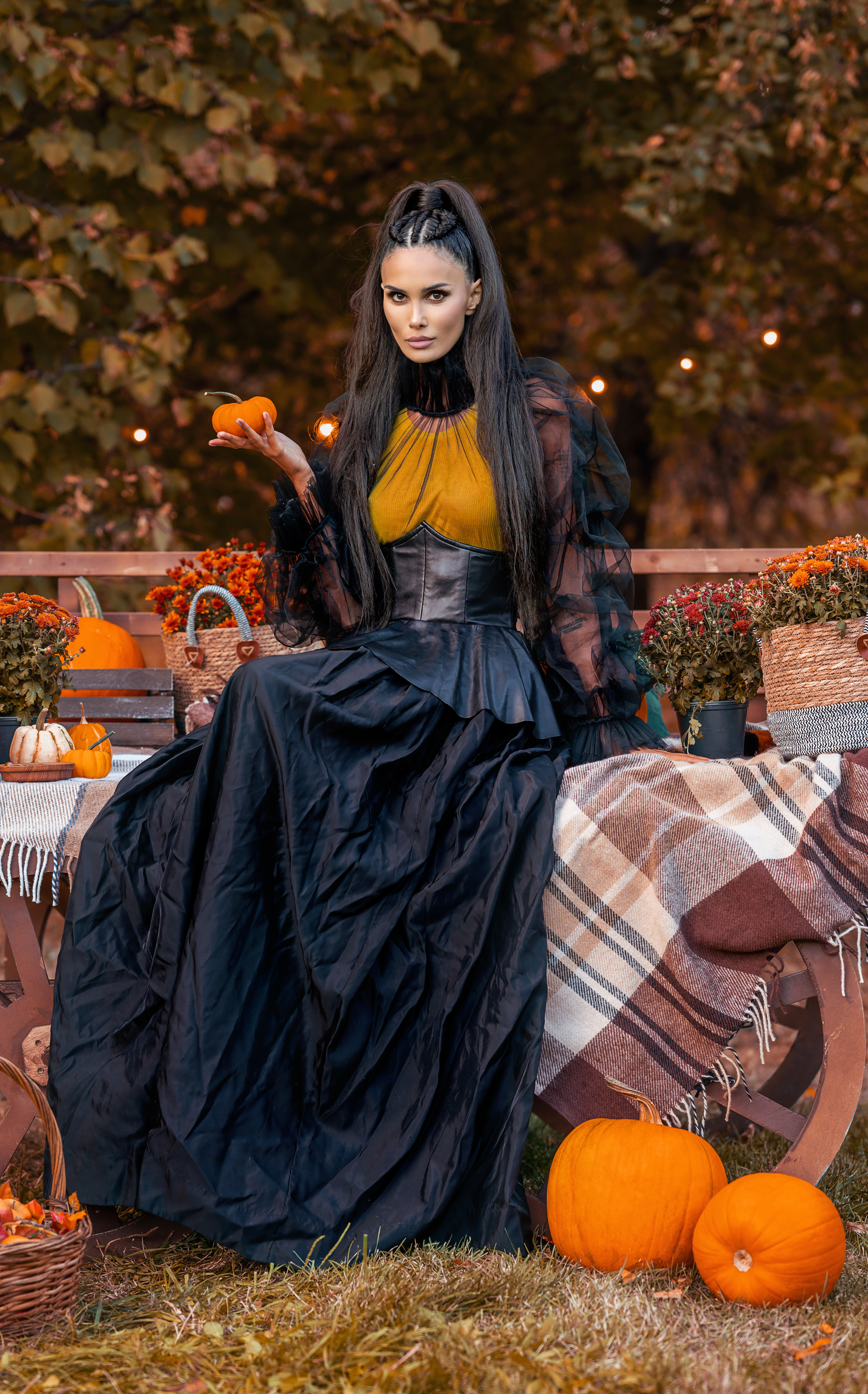 Алана Мамаева осенняя фотосессия. Семейный и контент фотограф в Москве Alira